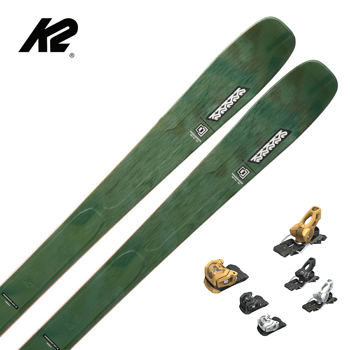 K2 ケーツー スキー板 レディース＜2026＞MINDBENDER 89Ti W [KS250970] + チロリア ATTACK LYT 11 GW ビンディング セット 取付無料