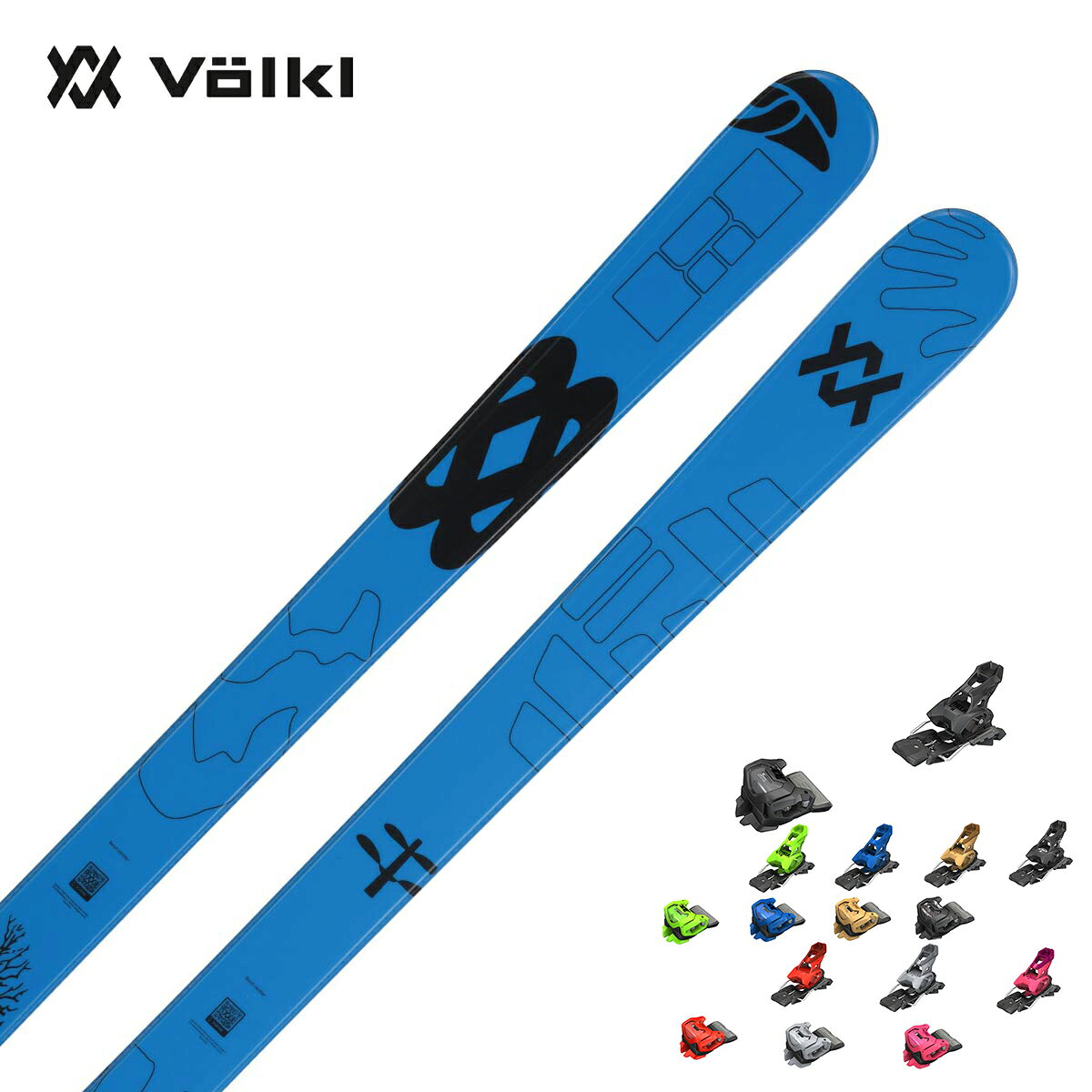 VOLKL フォルクル スキー板 メンズ レディース ＜2026＞REVOLT 81 / リボルト81 [V2510162.000] + チロリア ATTACK 14 GW ビンディング セット 取付無料【グリップウォーク対応】