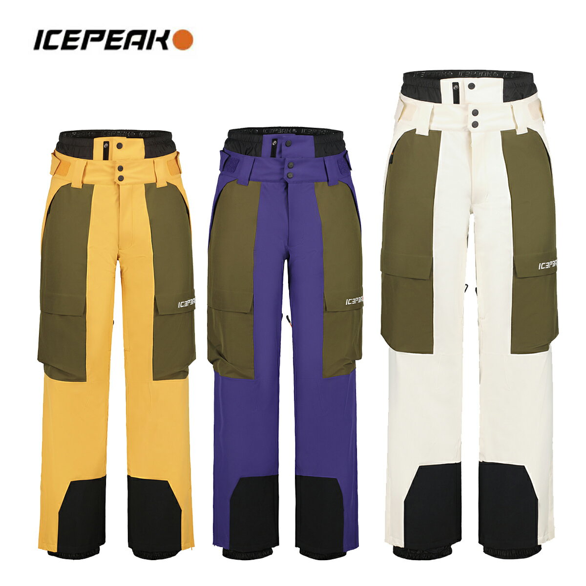 メーカー希望小売価格はメーカーカタログに基づいて掲載しています ICEPEAK アイスピーク スキーウェア パンツ■857159992ODEN MENオデン・メン素材Q992: legs 88% recycle PES 12% EL(W) Q994: hem side face:100% PAback:100% PES(W)V-1002: waist snowlock 100% PALining: 100% PES ・暖かい断熱材（通常のパッド：本体 60g/m2)・ジッパー付きフロントポケット2つ・調節可能なウエスト・ハイバックウエスト・ウエストゲーター・メッシュベンチレーション・曲げやすい膝設計・脚口の固定スノーゲーター・脚の下部にジッパー・脚の下部の補強・EXTREM A.W.S：アクティブなアウトドア派のニーズに答える保護素材と細部までこだわった構造により、どのような天候下でも機能的です・TAPED SEAMS：全ての縫い目にテープ加工を施し、完全防水を実現しています・リサイクル素材および繊維：本製品にはリサイクル素材が含まれております・4WAY STRETCH：全方向に伸びる素材で最大限の動きやすさを実現・WATER-REPELLENT：生地表面に撥水加工を施しています股下77cmCOLOR029/588/990/990760/588/990/990049/588/990/990SIZEXS/S/M/L/XL※メーカー企画書の情報で商品登録を行っております。予告なしに商品名と仕様変更される場合がございます。