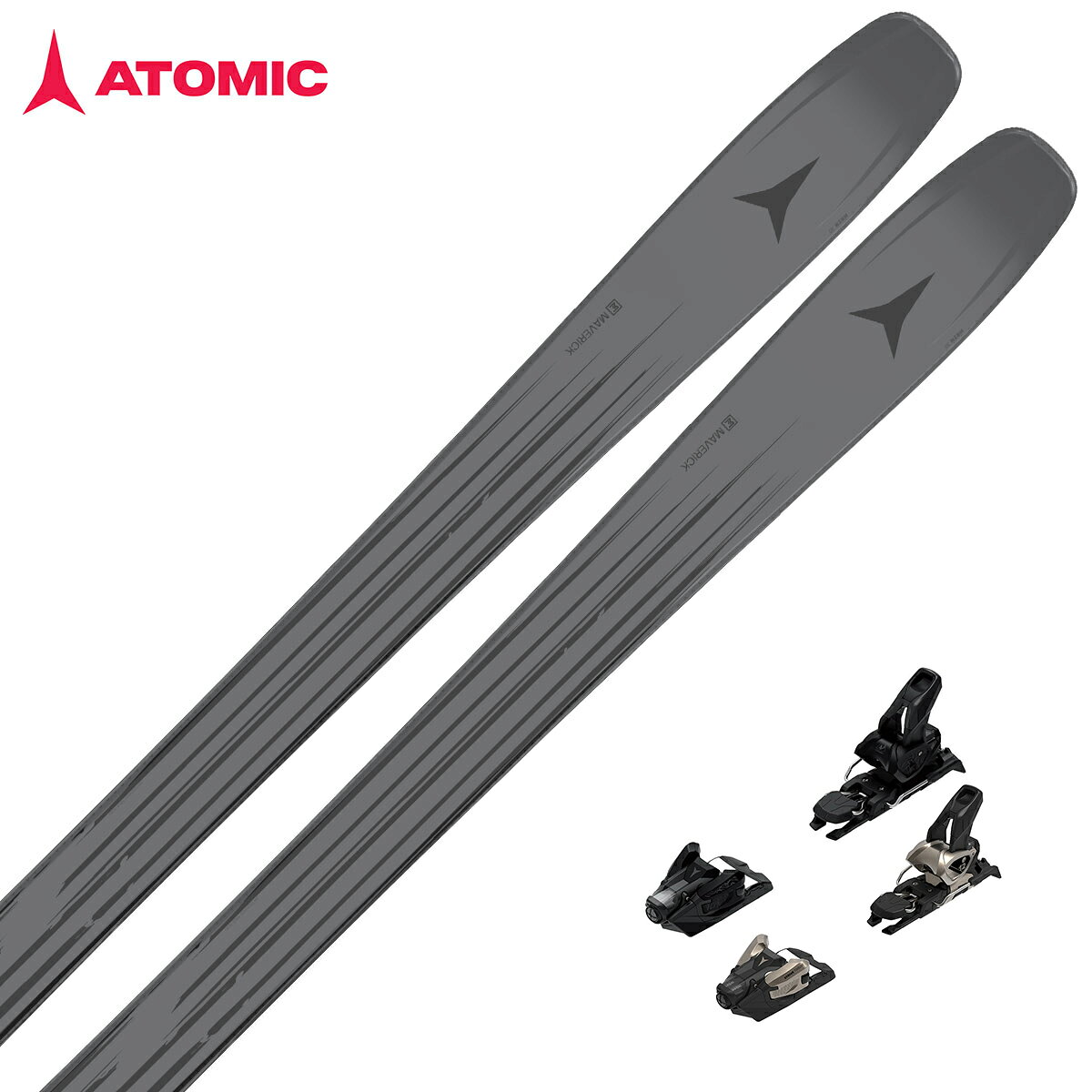 ATOMIC アトミック スキー板 メンズ レディース＜2026＞Maverick 88 CTI / [ AA0030684 ] + アトミック STRIVE 12 GW ビンディング セット 取付無料