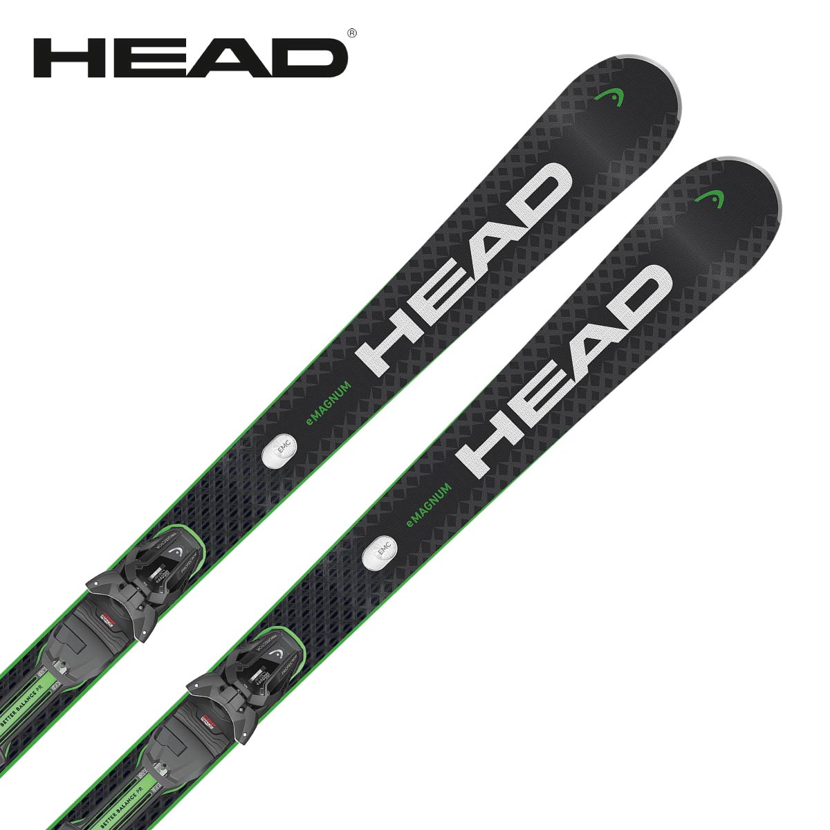 HEAD ヘッド スキー板 メンズ レディース＜2026＞SUPERSHAPE E-MAGNUM SW BB-PR [313305]+ PROTECTOR PR 13 GW BR.85[P][100925] ビンディング セット 取付無料