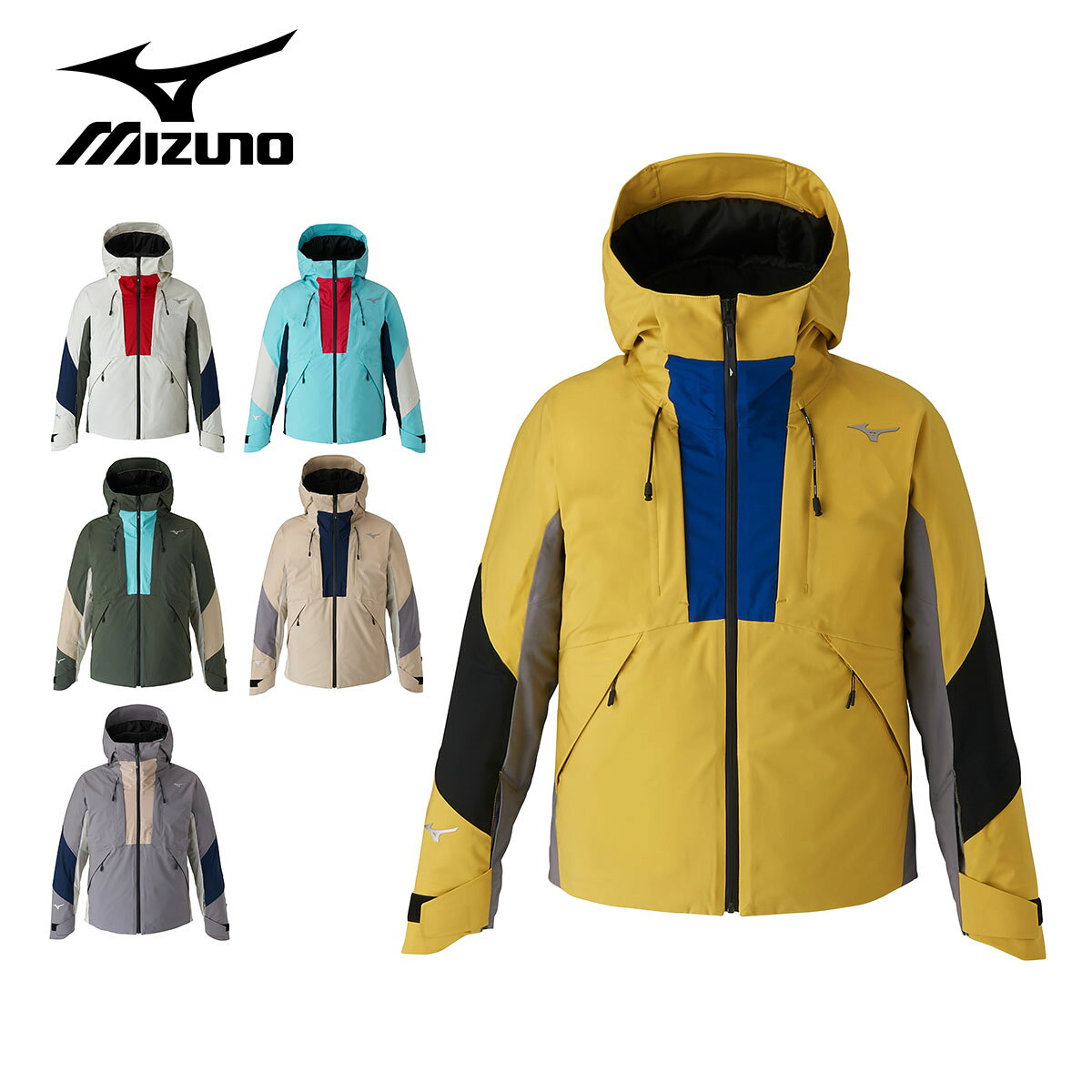 MIZUNO �ߥ��� ������������ ���㥱�å� ��� ��ǥ�������2026��Z2MEC340 / FREE SKI SOLID PARKA