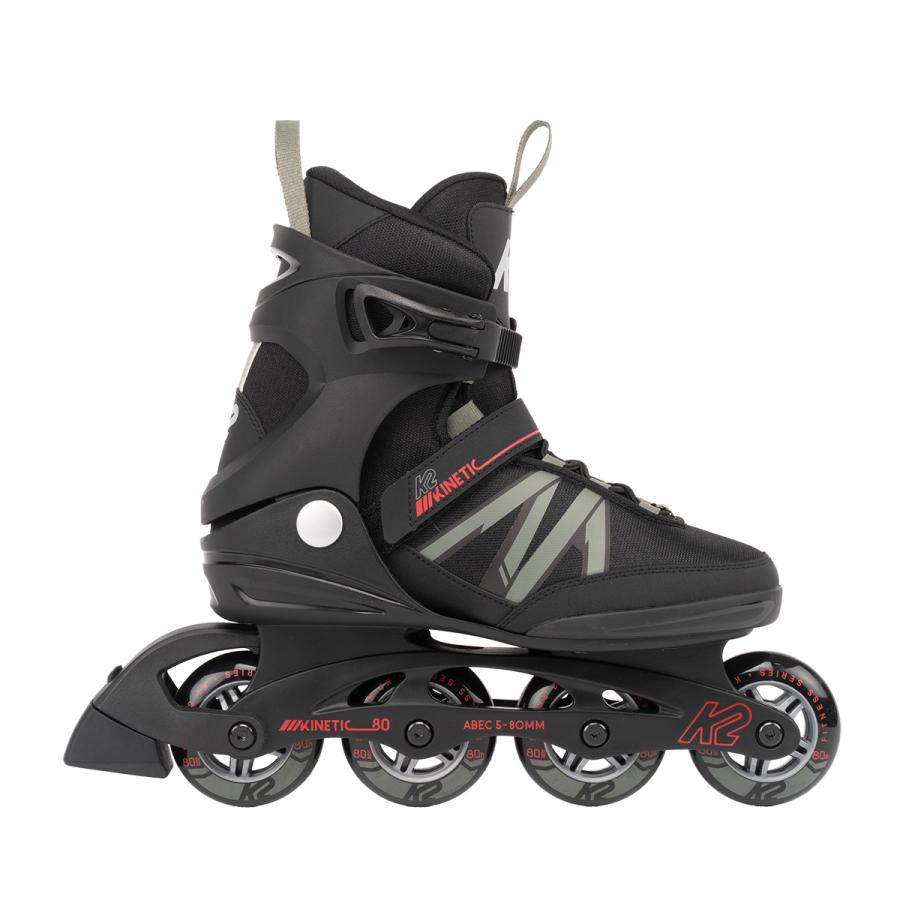 K2〔ケーツー〕インラインスケート KINETIC 80 M BLACK_GRAY 2