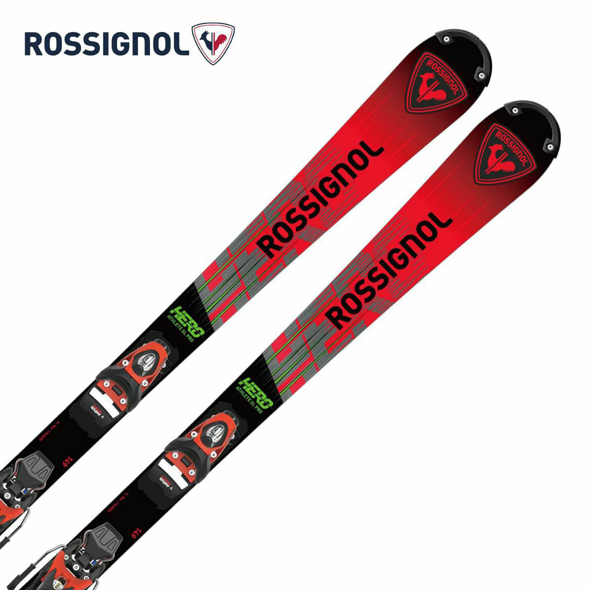 ROSSIGNOL ロシニョール スキー板 キッズ ジュニア 2025 HERO ATHLETE SL PRO / RANAF01 + NX 10 GW プ..