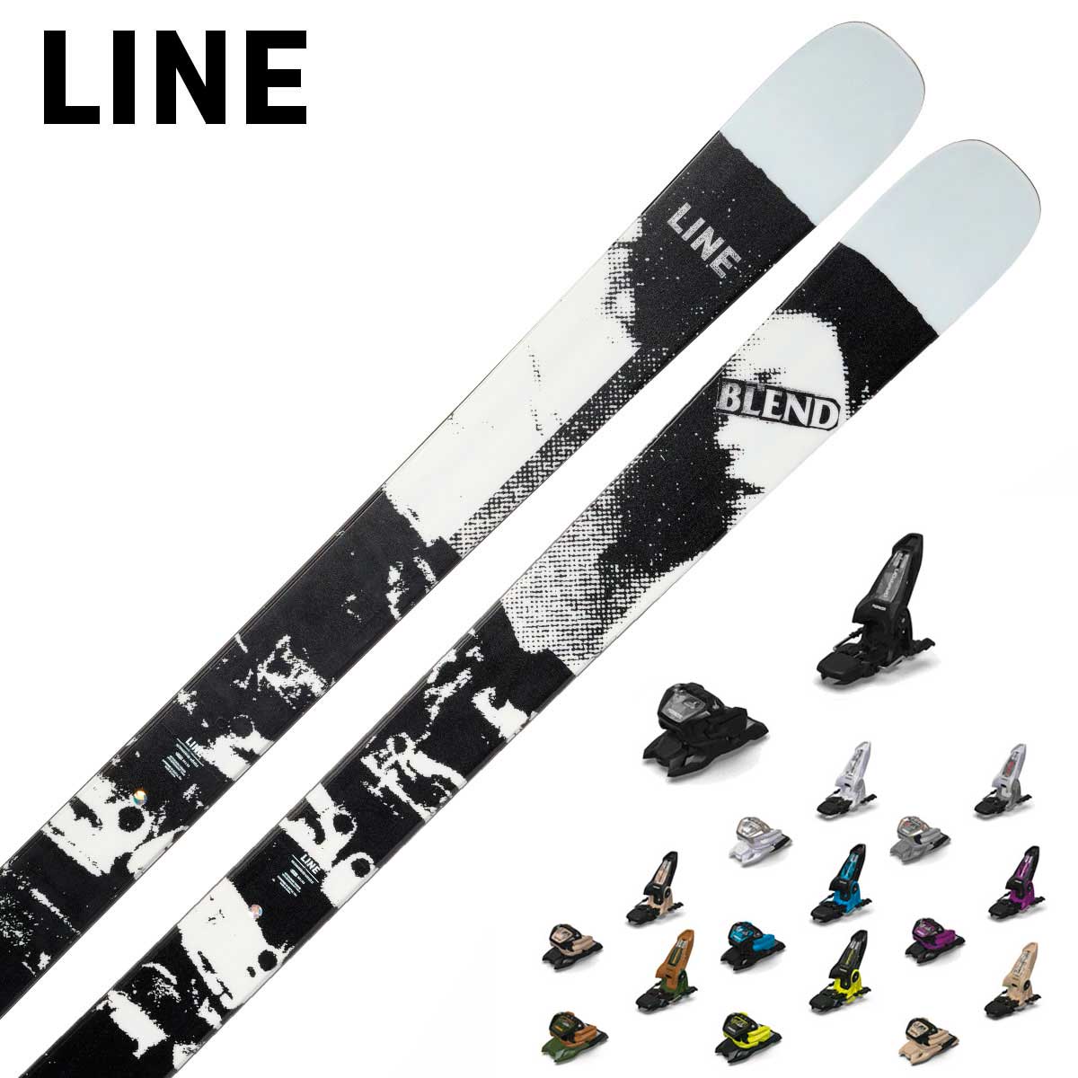 Board - LINE ライン スキー板 メンズ レディース＜2025＞ BLEND + GRIFFON 13 【金具付き・取付送料無料】