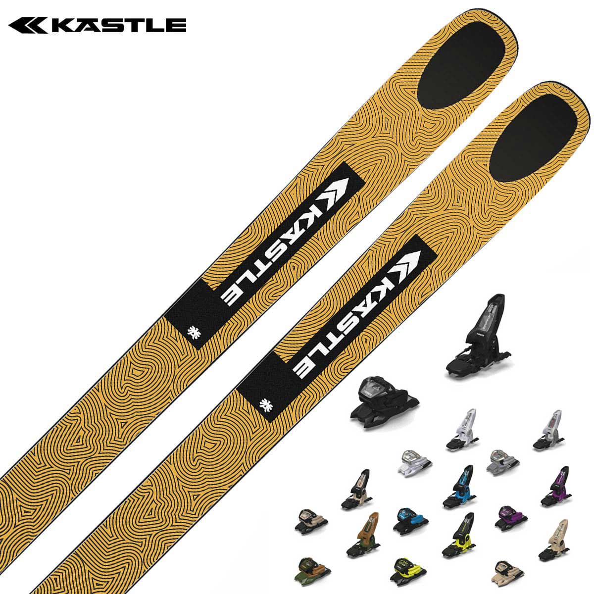 KASTLE ケスレー スキー板 メンズ レディース ＜2025＞ ZX 108 + GRIFFON 13【金具付き・取付送料無料】