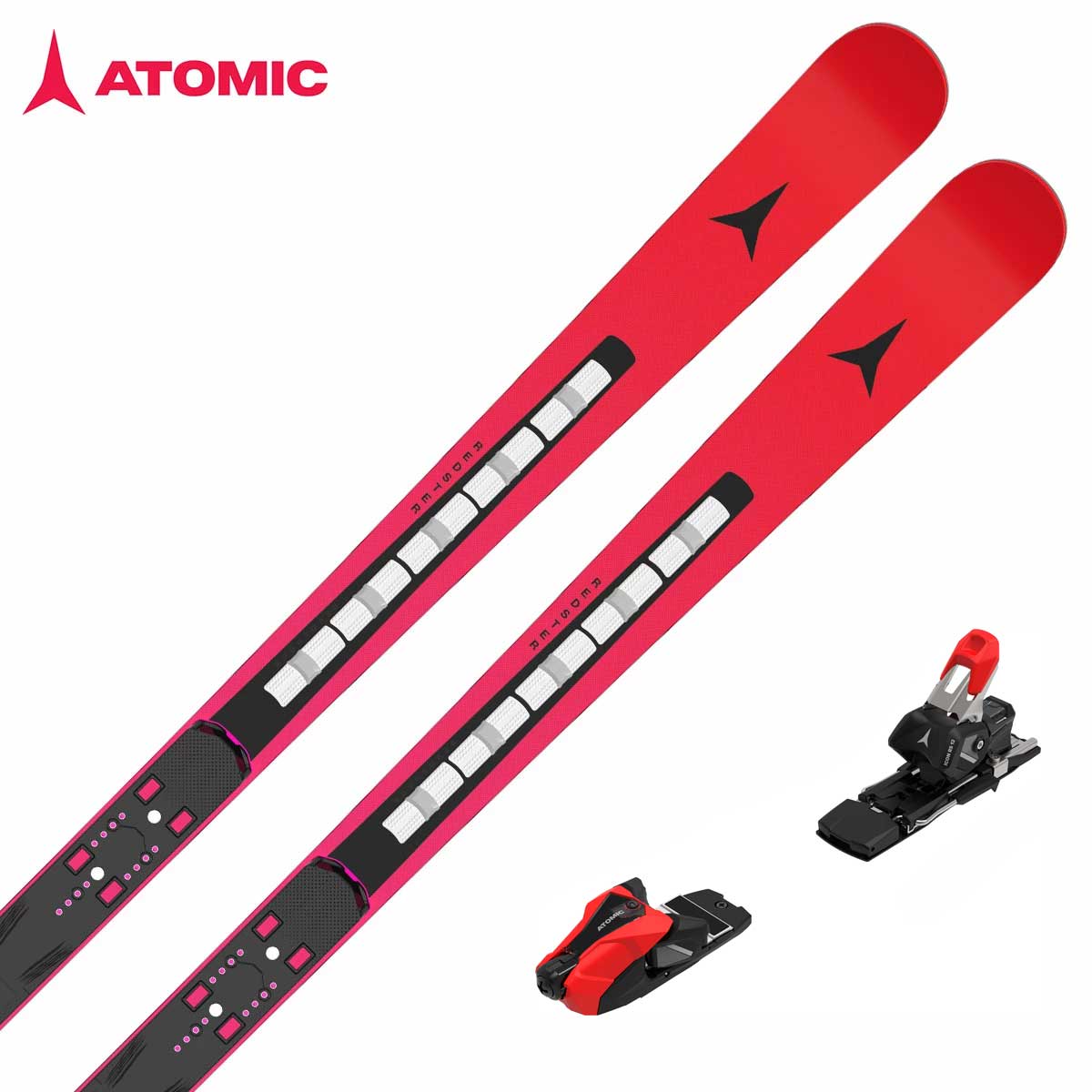 ATOMIC アトミック スキー板 ジュニア＜2026＞REDSTER G9 FIS REVOSHOCK / [AA0030582] + ICON RS 12 ビンディング セット 取付無料【FIS対応】