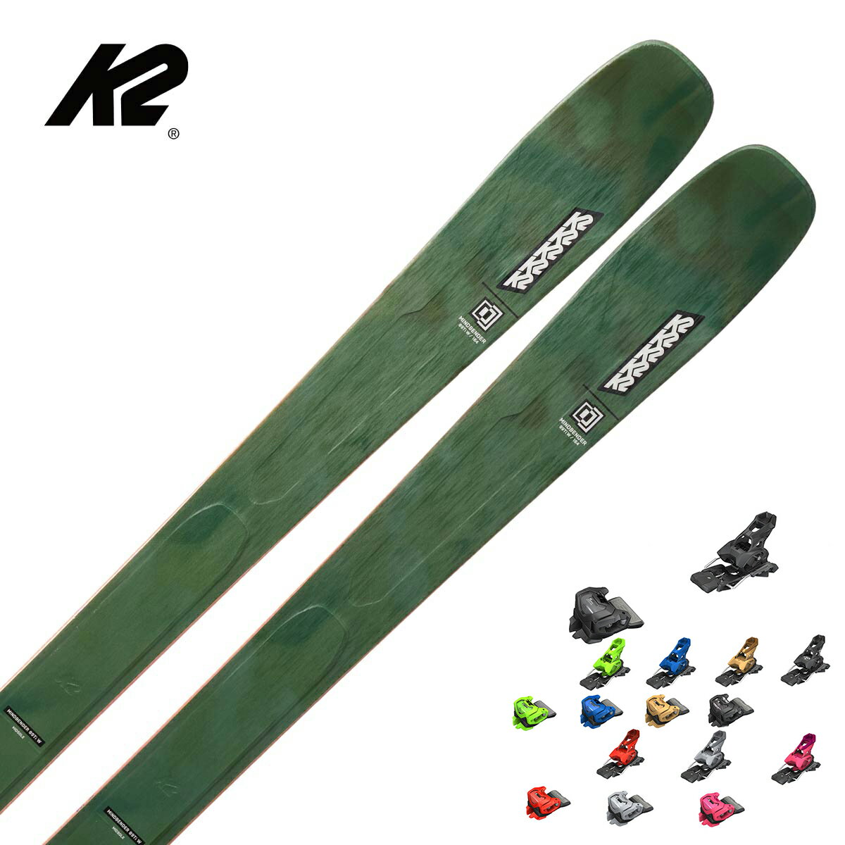 K2 �����ġ� �������� ��ǥ�������2026��MINDBENDER 89Ti W [KS250970] + �����ꥢ ATTACK 14 GW �ӥ�ǥ��� ...