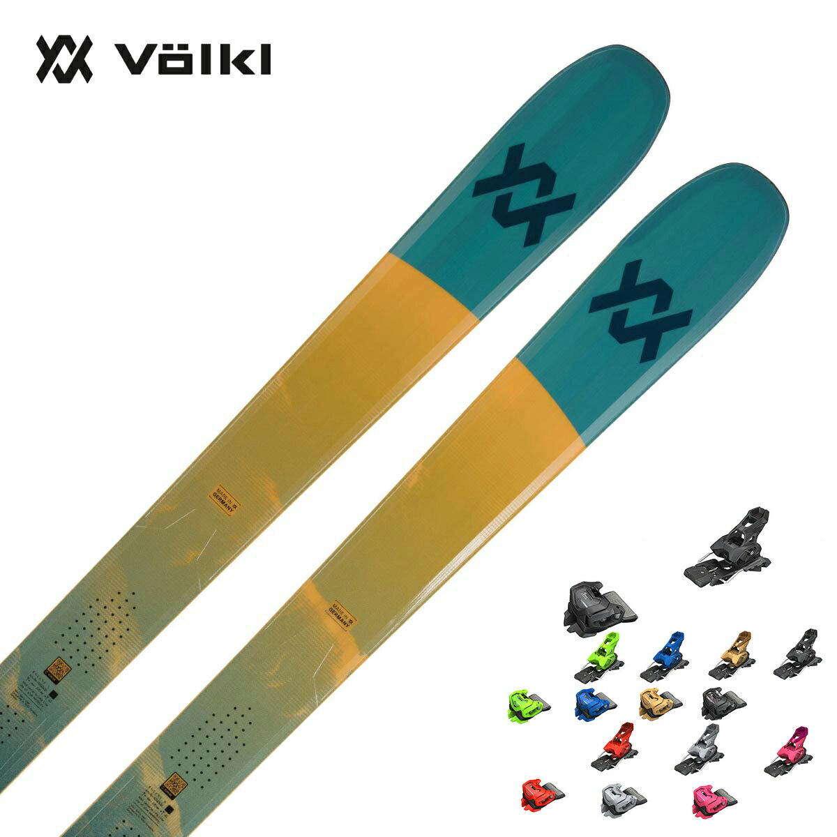 VOLKL �ե��륯�� �������� ��� ��ǥ�������2026��BLAZE 104 TEAL [V2510132.000] + �����ꥢ ATTACK 14 G...