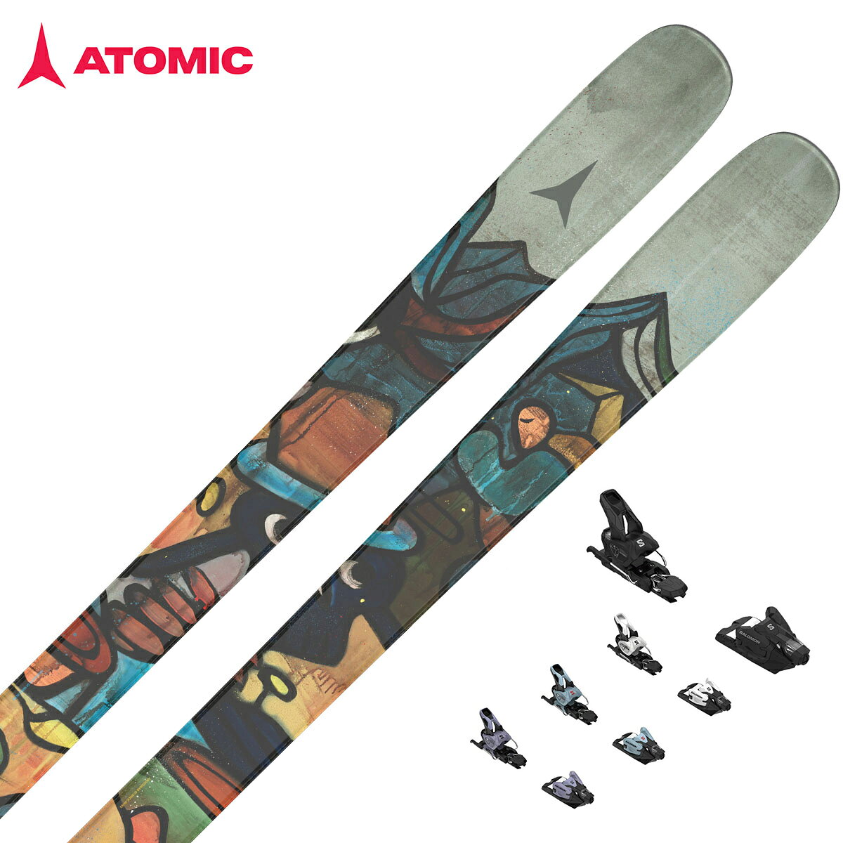 ATOMIC アトミック スキー板 メンズ レディース＜2026＞Bent 85 / [ AA0030698 ] + サロモン STRIVE 12..