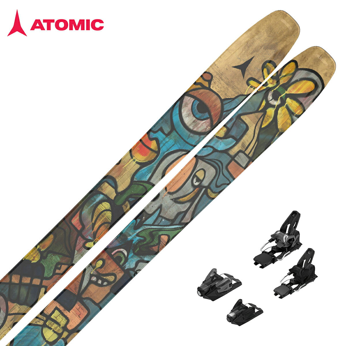 ATOMIC アトミック スキー板 メンズ レディース＜2026＞Bent Chetler 120 / [ AA0030690 ] + アトミック STRIVE 14 GW ビンディング セット 取付無料