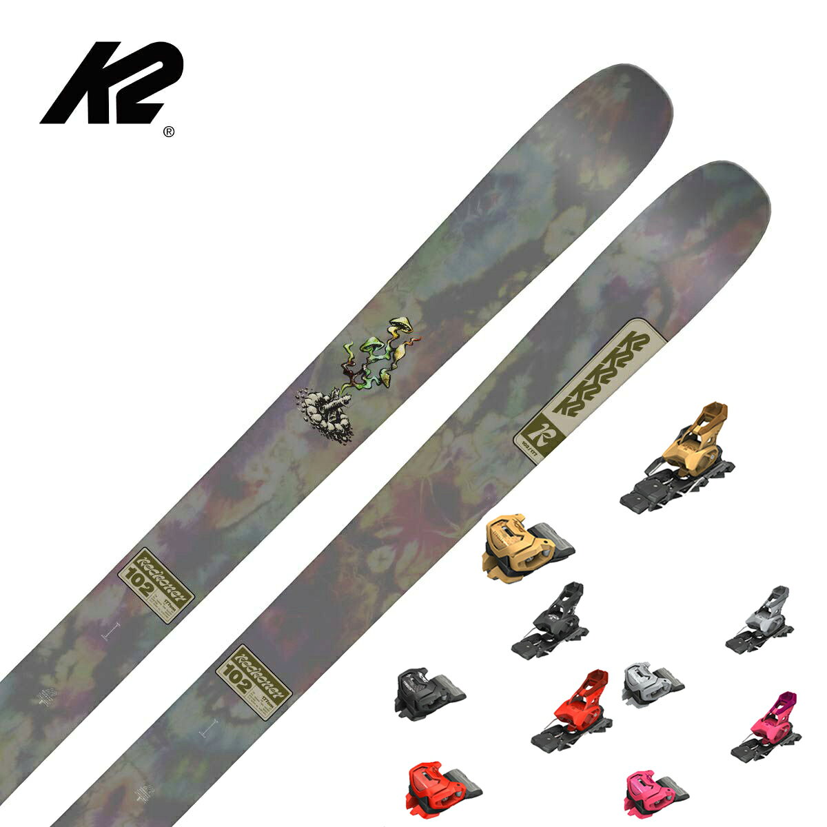 K2 �����ġ� �������� ��� ��ǥ����� 2025 RECKONER 102 [KS240123] + �����ꥢ ATTACK 14 GW �ӥ�ǥ��� ��...