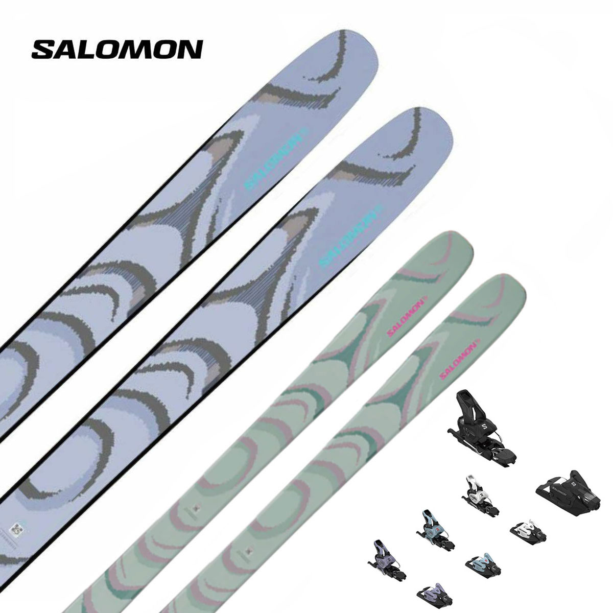 SALOMON ������� �������� ��� ��ǥ�������2026��QST 100 COSMIC SKY[L47421000] / ICEBERG GREEN[L...