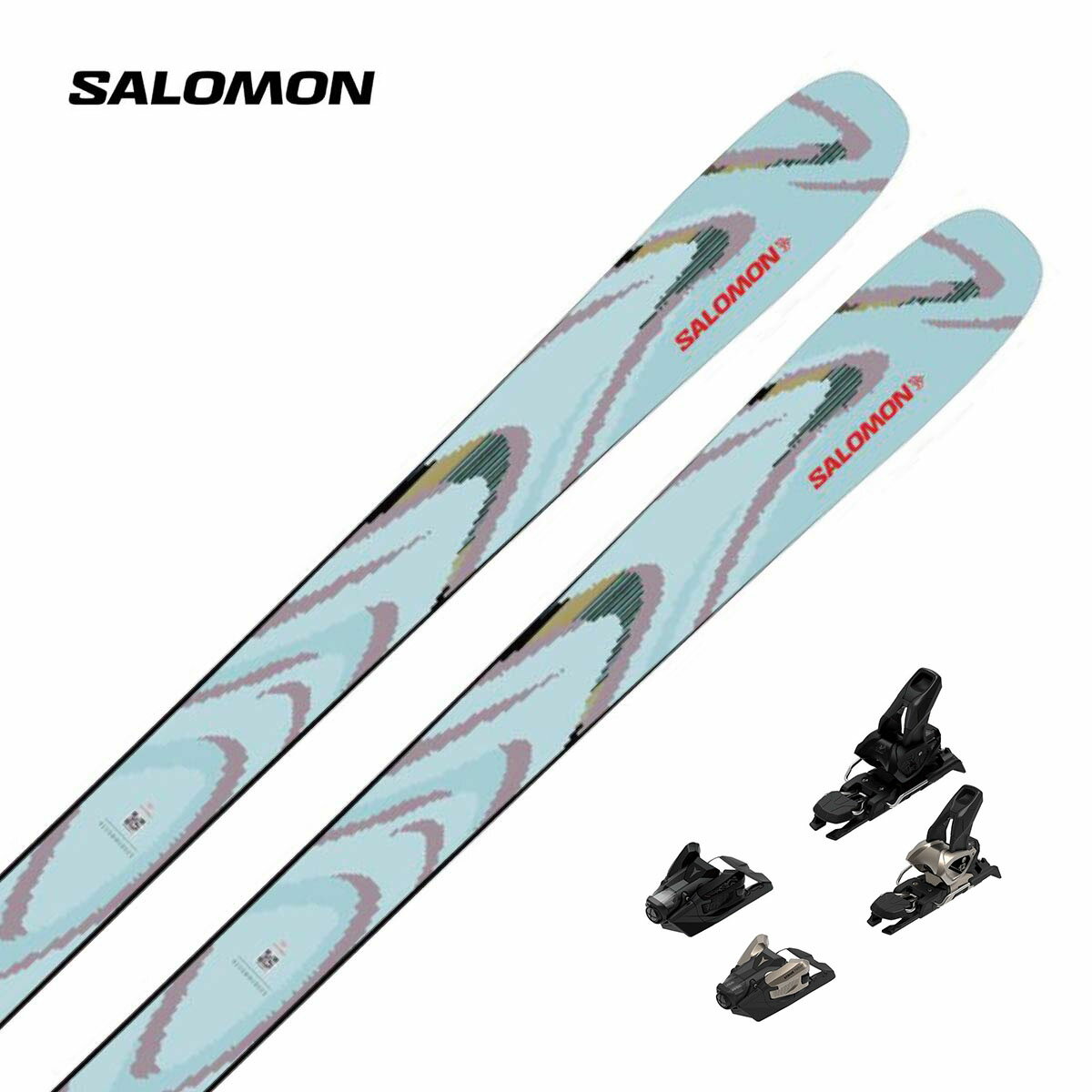 SALOMON ������� �������� ��� ��ǥ�������2026��QST 94 ICED AQUA / [L47774600+] + ���ȥߥå� STRIVE ...