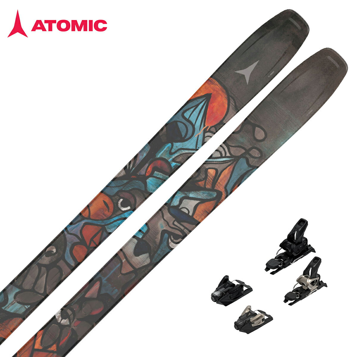 ATOMIC アトミック スキー板 メンズ レディース＜2026＞Bent 100 / [ AA0030694 ] + アトミック STRIVE 12 GW ビンディング セット 取付無料