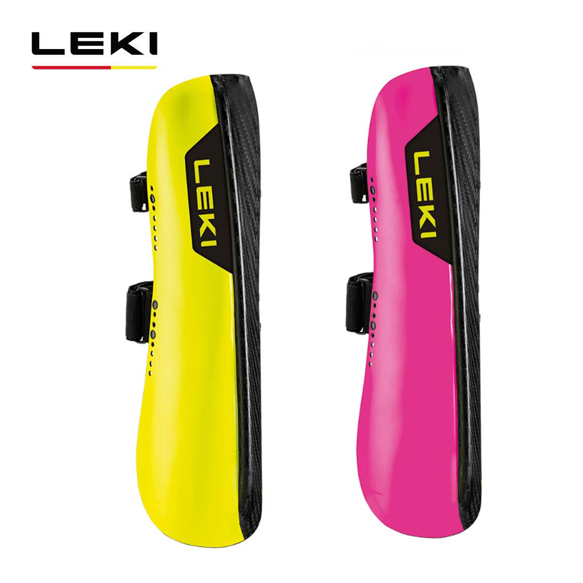 LEKI レキ スキー プロテクター レガース 2026 SHIN GUARD CARBON RAILROAD RACE