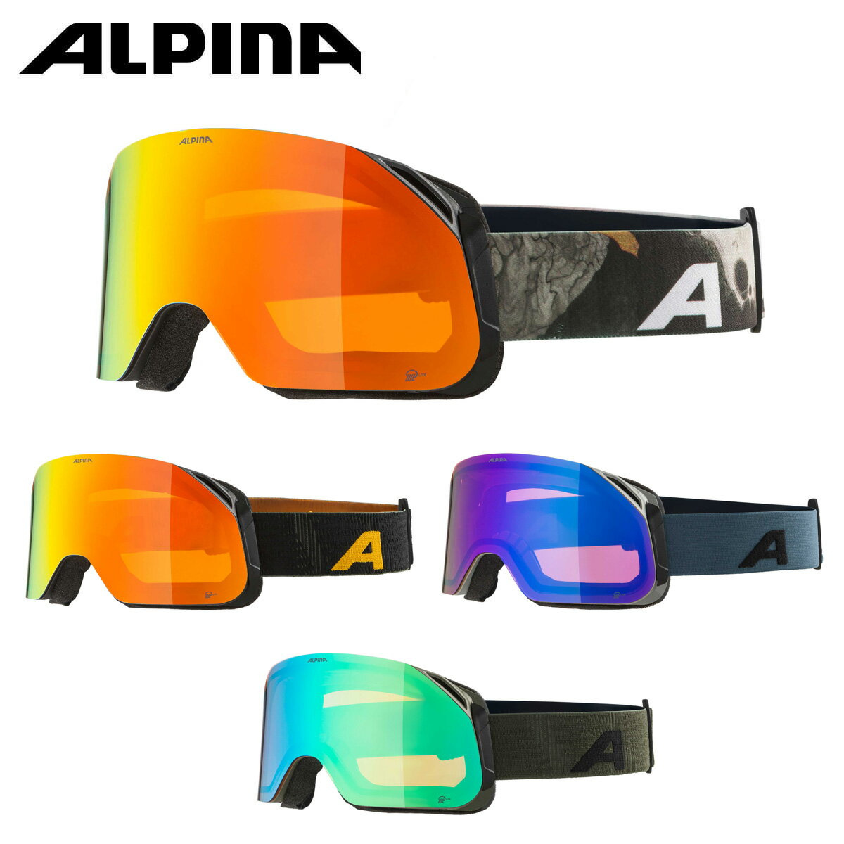 Rakuten - スキーゴーグル アルピナ ゴーグル ALPINA メンズ レディース ＜2025＞ BLACKCOMB Q-LITE / ブラッコム Q-LITE / A7288 眼鏡・メガネ対応 日本正規品