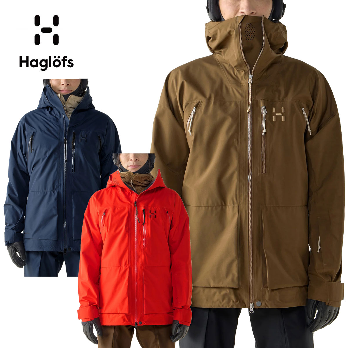 Haglofs ホグロフス スキーウェア ジャケット メンズ ＜2026＞ 607791 / Vassi GTX II Jacket Men / ヴァッシ ゴアテックス II ジャケット メン【GORE-TEX】