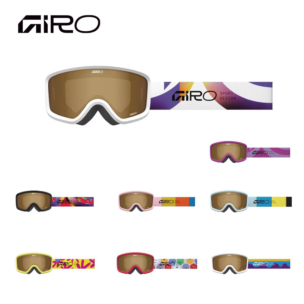 Accessories - GIRO ジロ スキーゴーグル キッズ ジュニア＜2026＞Chico 2.0 / チコ2.0【眼鏡・メガネ対応ゴーグル】 日本正規品