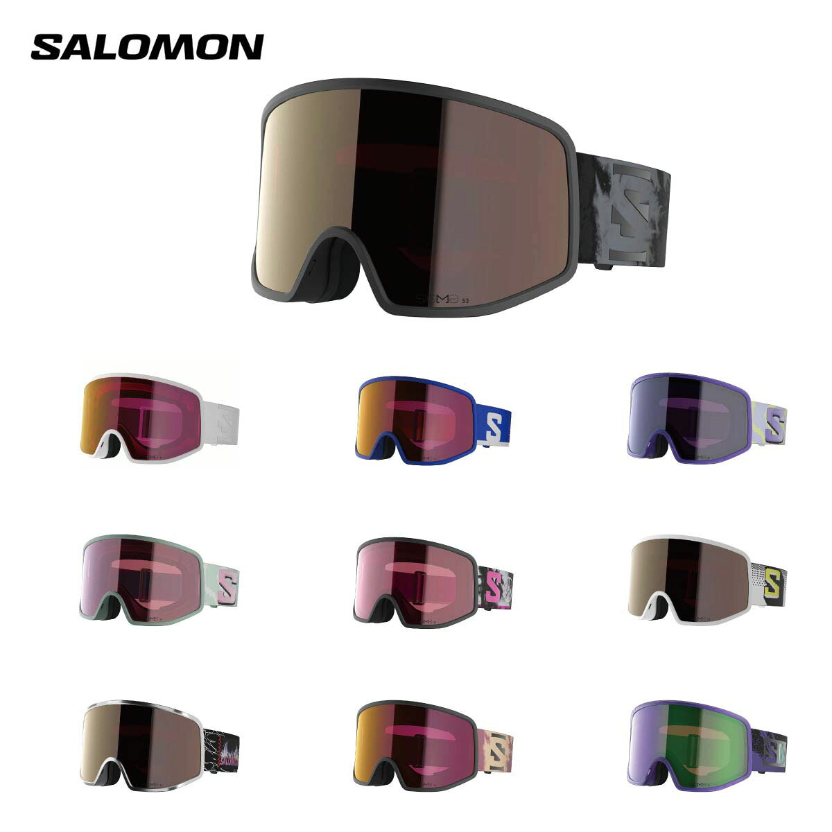 SALOMON サロモン スキーゴーグル メ�