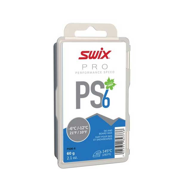 スキー用品通販 スノーファミリーのSWIX スウィックス ワックス PRO Performance Speed PS PS06-6 60g PS6 ブルー固形 スキー スノーボード スノボ｜アングル2