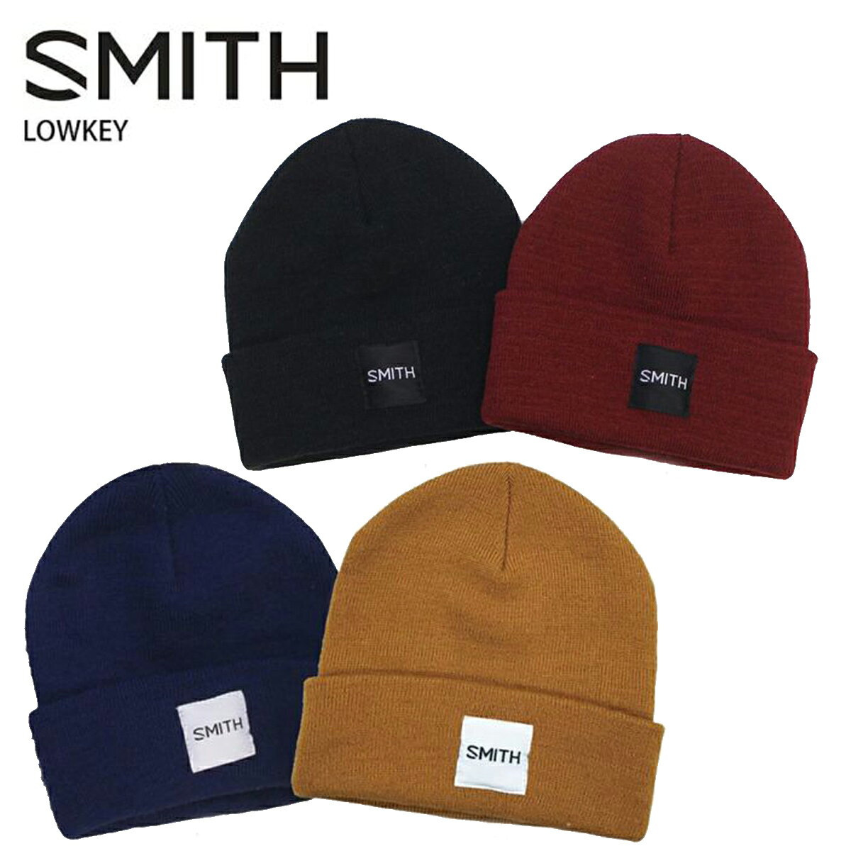 SMITH スミス ニット帽 ＜2027＞ LOWKEY ローキー スキー スノーボード