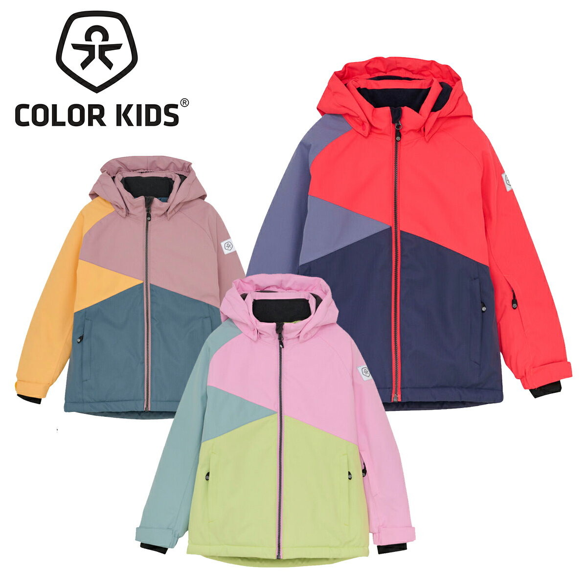 Color Kids カラーキッズ スキーウェア ジャケット アウター キッズ ジュニア＜2026＞742228 / Ski Jacket - Colorblock