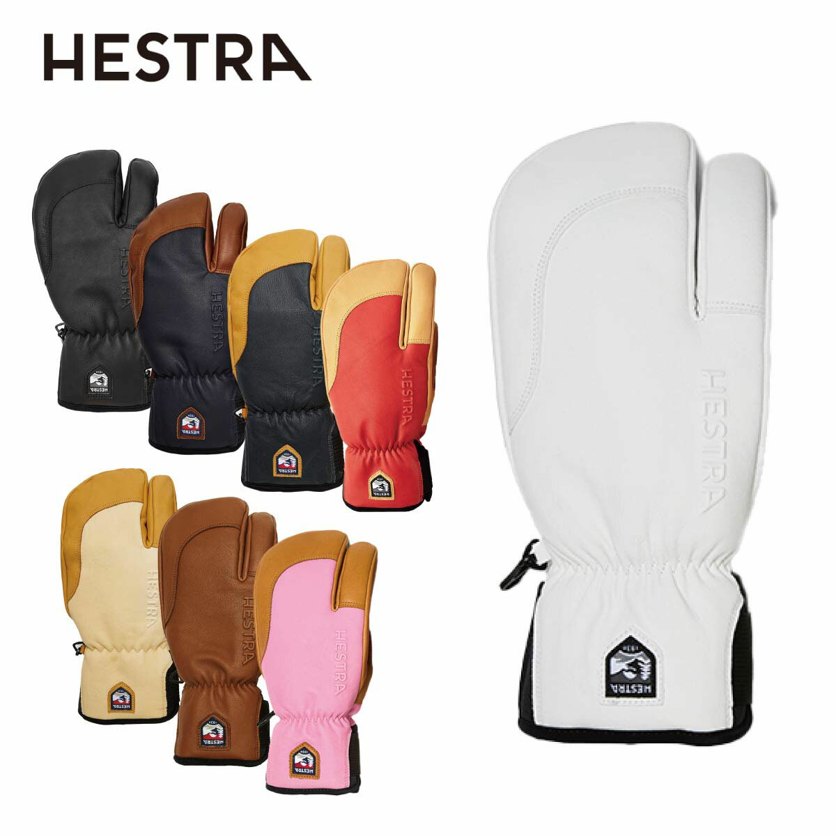 乐天商城 - HESTRA ヘストラ スキーグローブ メンズ レディース＜2027＞33872 / Topo 3-Finger 日本正規品