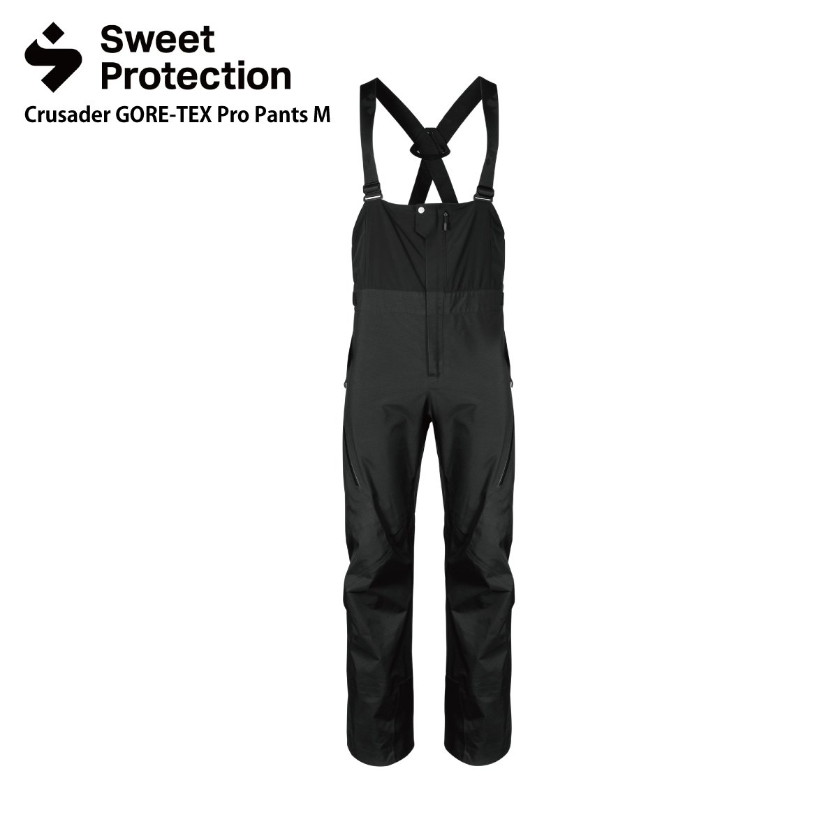 メーカー希望小売価格はメーカーカタログに基づいて掲載しています Sweet Protection スウィートプロテクション スキーウェア■Crusader GORE-TEX Pro Pants M　クルセイダー ゴアテックス プロ パンツカラー・BlackMATERIAL・3L GORE-TEX・100% Recycled Polyamide・75 Denir70 デニールの 3 レイヤー Gore-Tex プロシェル を採用したクルセイダーシリーズの最高峰フリーライド・ビブパンツサイズS ・ M ・ L ・ XL