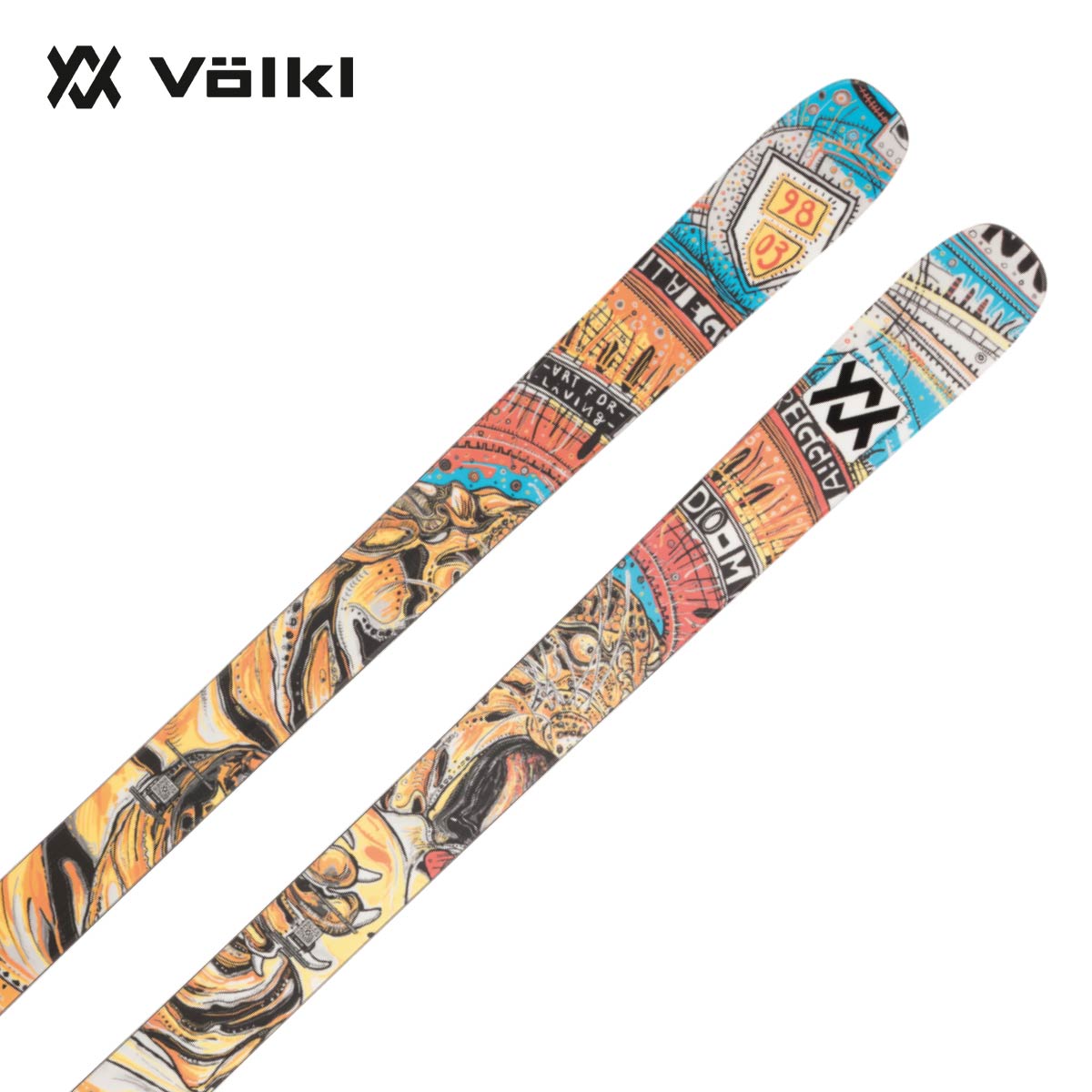 VOLKL フォルクル スキー板■REVOLT 90　レボルト 90■168cm R：( 18.2 m )サイドカット：( 118/90/118 mm)■174cm R：( 19.5 m )サイドカット：( 118/90/118 mm)■180cm R：( 21.5 m )サイドカット：( 118/90/118 mm)■186cm R：( 23.0 m )サイドカット：( 118/90/118 mm)品番V2610157.000TECHNOLOGY・Full Sidewall / Mini Cap・Twin Tip・Tough Box Construction・Base：P-Tex 4504 / P-Tex 3000・Base structure：Shiny structureCORELight Swingweight Woodcore重量1,810g　@180cm※Weight can vary slightly due to the production cycles.・TIP & TAIL ROCKER原産国中国軽いスウィングウェイトとソフトなトップとテールが特徴です。スロープスタイル競技でも使われますが、枠にとらわれずとにかく楽しく使ってもらいたい1台です。※メーカー企画書の情報で商品登録を行っております。予告なしに商品名と仕様変更される場合がございます。