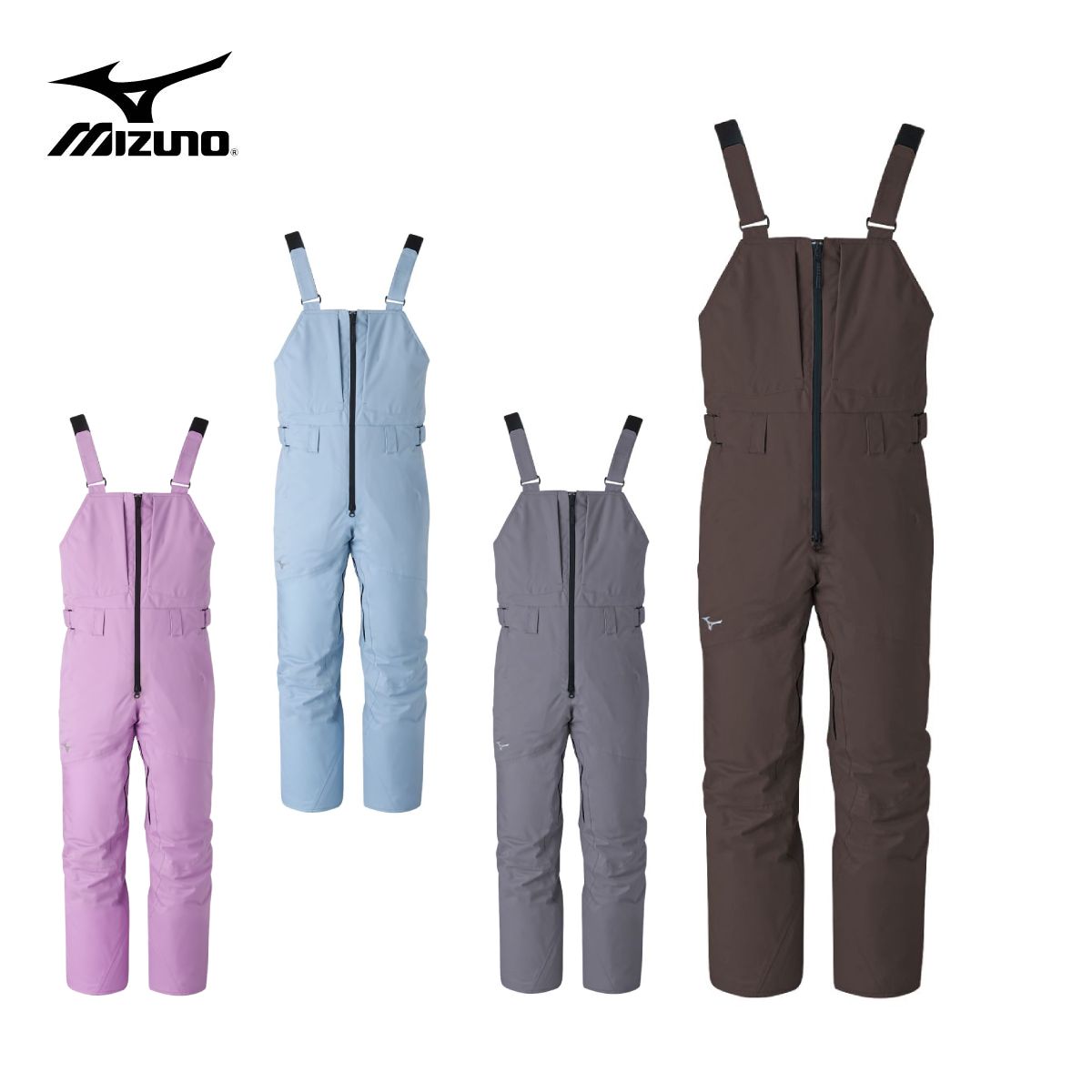 ミズノ MIZUNO スキーウェア パンツ■ Z2MFD340 FREE SKI BIB PANTS フリースキービブパンツ耐水圧：20000mmファンクション・フルシームシーリング・腿ベンチレーション・裾裏スノーゲーター・シームレスエッジガード・裾ファスナー・ストレッチライナー・BREATH THERMO・MIZUNO THERMAL PLUS・2WAY STRETCH・MIZUNO PROOF PLUS・MIZUNO PROTECT PLUS・MIZUNO DYNAMIC PLUSCOLOR・53 French Roast・08 Quiet Shade Gray・23 Arona Blue・69 Smokey GrapeSIZE2XS / XS / S / M / L / XL / 2XLMade in China※メーカー企画書の情報で商品登録を行っております。予告なしに商品名と仕様変更される場合がございます。
