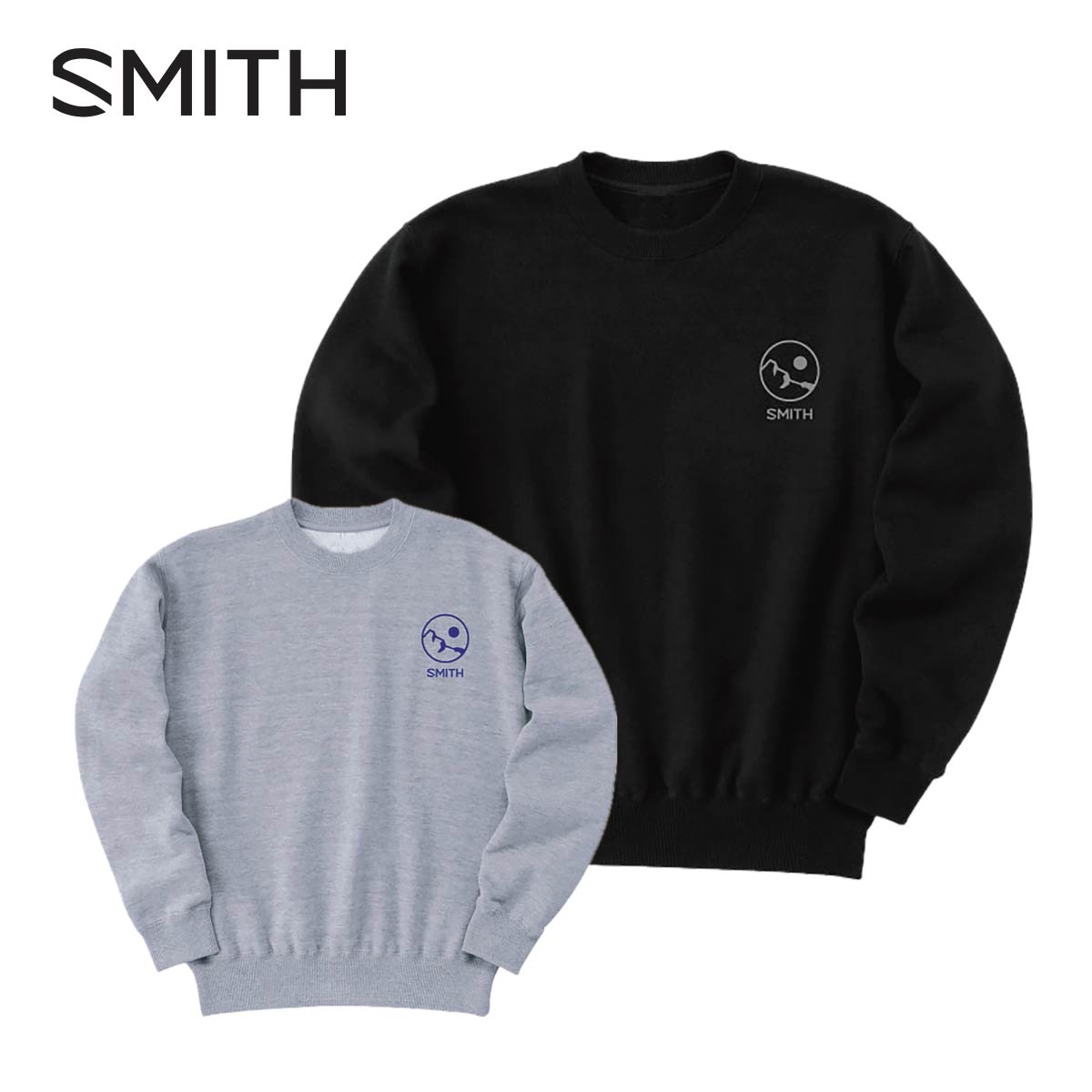 SMITH スミス ウェア Tシャツ■0113056PREMIUM 1965 CREW プレミアム 1965 クルー素材・ブラック : 綿100%・ヘザーグレー : 綿90%、ポリエステル10%サイズXS, S, M, L, XL, XXLCOLOR・Black・Heather Grayレギュラーウェイトスウェットシャツオーセンティックな定番スウェット。※メーカー企画書の情報で商品登録を行っております。予告なしに商品名と仕様変更される場合がございます。