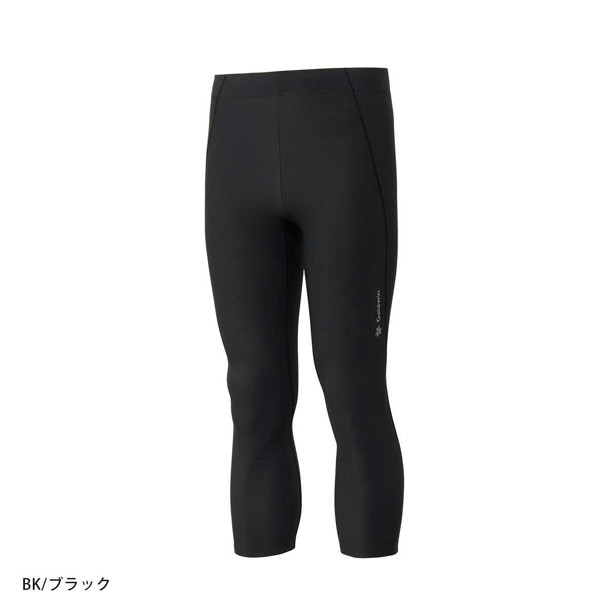 スキー用品通販 スノーファミリーのGOLDWIN ゴールドウイン スキーアンダーウェア タイツ メンズ＜2027＞ KODENSHI WARM 3/4 TIGHTS / コデンシ ワーム　3/4タイツ GC65362｜アングル2