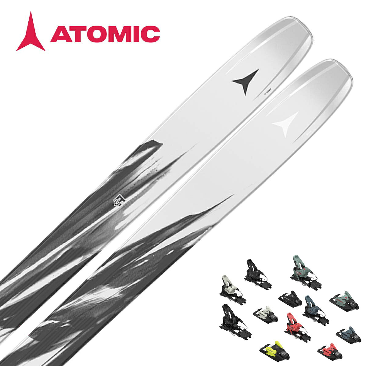 ATOMIC アトミック スキー板■Maverick 115 CTIマーベリック 115 CTI■177cm R：(17 m)サイドカット：(139.5/115/128.5 mm)■185cm R：(18 m)サイドカット：(140.5/115/129.5 mm)■193cm R：(19 m)サイドカット：(141.5/115/130.5 mm)ARTICLE NUMBERAA0030938RockerPowder Rocker 30/50/20Features・HRZN 3D Maverick/Maven・Directional Shape・Power Woodcore・CTI Powered・Dura Cap Sidewall・Matte Topsheet・Side Edge Angle: 87°・Base Edge Angle: 1.3°・World Cup Base Finish・Standard EdgeCarbon Footprint Reduction*-24%Weight（板のみ）2150g / 193cm原産国Austriaフリーライド・ワールドツアーで証明された、全地形対応のスキー。ハードにチャージするフリーライドとオフピステでの多用途性を提供します。※メーカー企画書の情報で商品登録を行っております。予告なしに商品名と仕様変更される場合がございます。