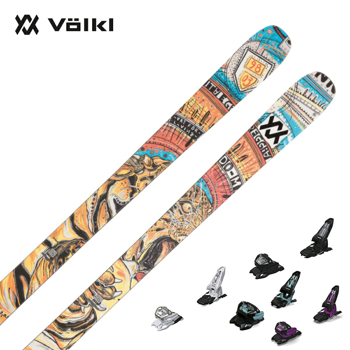 VOLKL フォルクル スキー板■REVOLT 90　レボルト 90■168cm R：( 18.2 m )サイドカット：( 118/90/118 mm)■174cm R：( 19.5 m )サイドカット：( 118/90/118 mm)■180cm R：( 21.5 m )サイドカット：( 118/90/118 mm)■186cm R：( 23.0 m )サイドカット：( 118/90/118 mm)品番V2610157.000TECHNOLOGY・Full Sidewall / Mini Cap・Twin Tip・Tough Box Construction・Base：P-Tex 4504 / P-Tex 3000・Base structure：Shiny structureCORELight Swingweight Woodcore重量1,810g　@180cm※Weight can vary slightly due to the production cycles.・TIP & TAIL ROCKER原産国中国軽いスウィングウェイトとソフトなトップとテールが特徴です。スロープスタイル競技でも使われますが、枠にとらわれずとにかく楽しく使ってもらいたい1台です。※メーカー企画書の情報で商品登録を行っております。予告なしに商品名と仕様変更される場合がございます。
