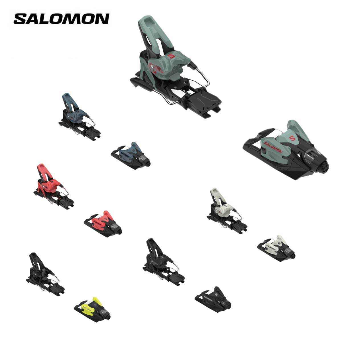 SALOMON サロモン スキー ビンディング＜2027＞ STRIVE 14 GW / ストライブ 14 GW 【グリップウォーク対応】 単品