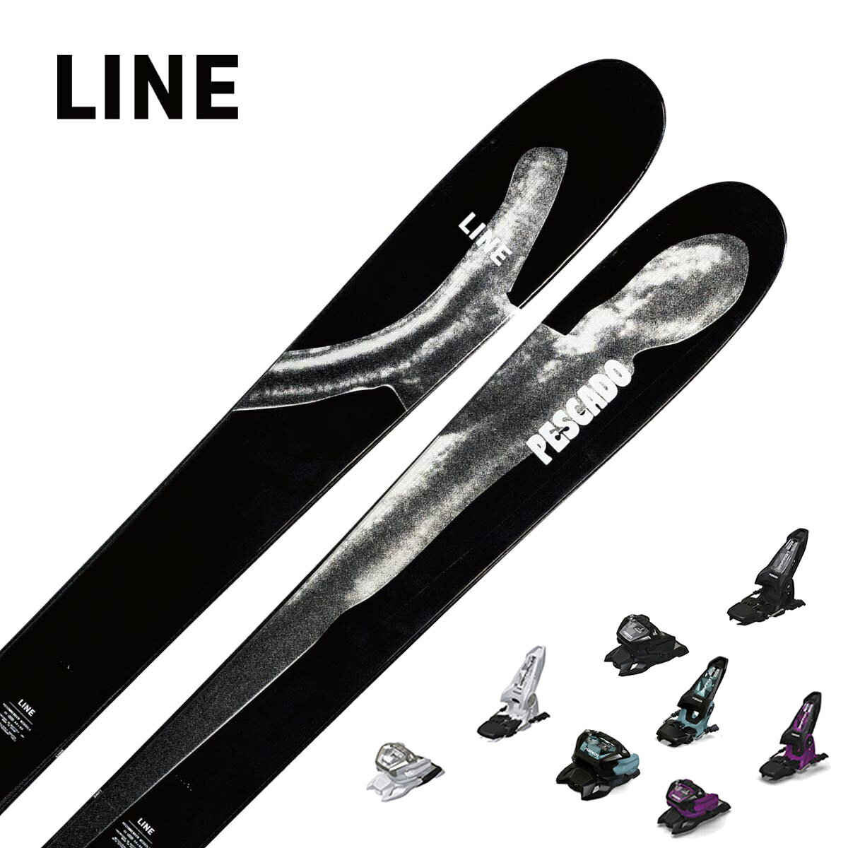 LINE ライン スキー板 メンズ レディース＜2027＞PESCADO / ぺスカド LN26174900 +＜26＞GRIFFON 13 GW ビンディング セット 取付無料【グリップウォーク対応】【グリップウォーク対応】