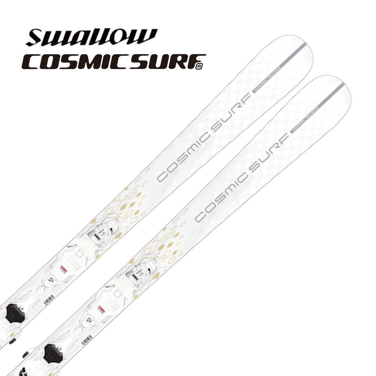 SWALLOW スワロー COSMIC SURF コスミックサーフ スキー板 レディース ＜2027＞ KIARA ADVANCE / [PS-11] + XPRESS W10 B83 GW プレート/ビンディング セット 取付無料 グリップウォーク対応