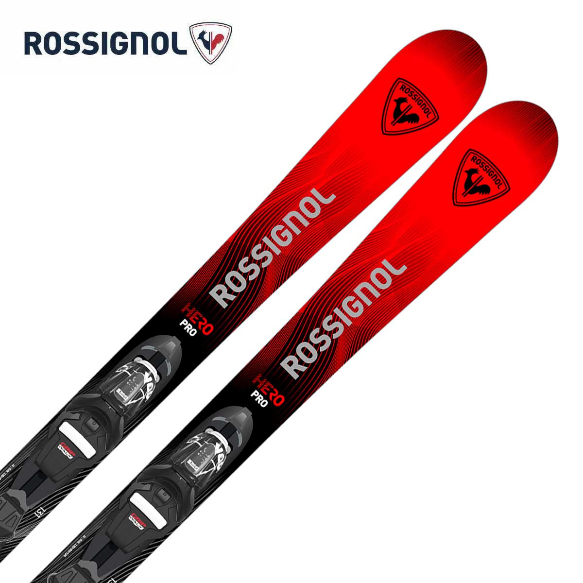 ROSSIGNOL ロシニョール スキー板 キッズ ジュニア＜2027＞HERO PRO MULTI-EVENT / [RAPBB02] + XPRESS JR + XPRESS 7 GW [FCJD050RPBB02] ビンディング セット 取付無料 【グリップウォーク対応】
