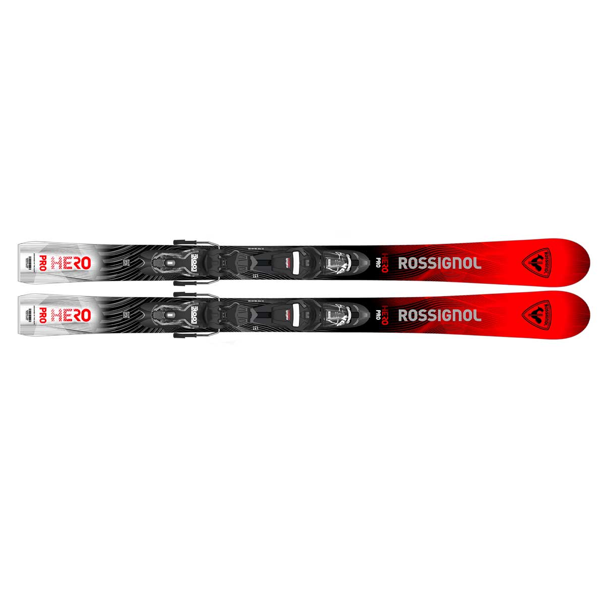 スキー用品通販 スノーファミリーのROSSIGNOL ロシニョール スキー板 キッズ ジュニア＜2027＞HERO PRO MULTI-EVENT / [RAPBB02] + XPRESS JR + XPRESS 7 GW [FCJD050RPBB02] ビンディング セット 取付無料 【グリップウォーク対応】｜アングル3