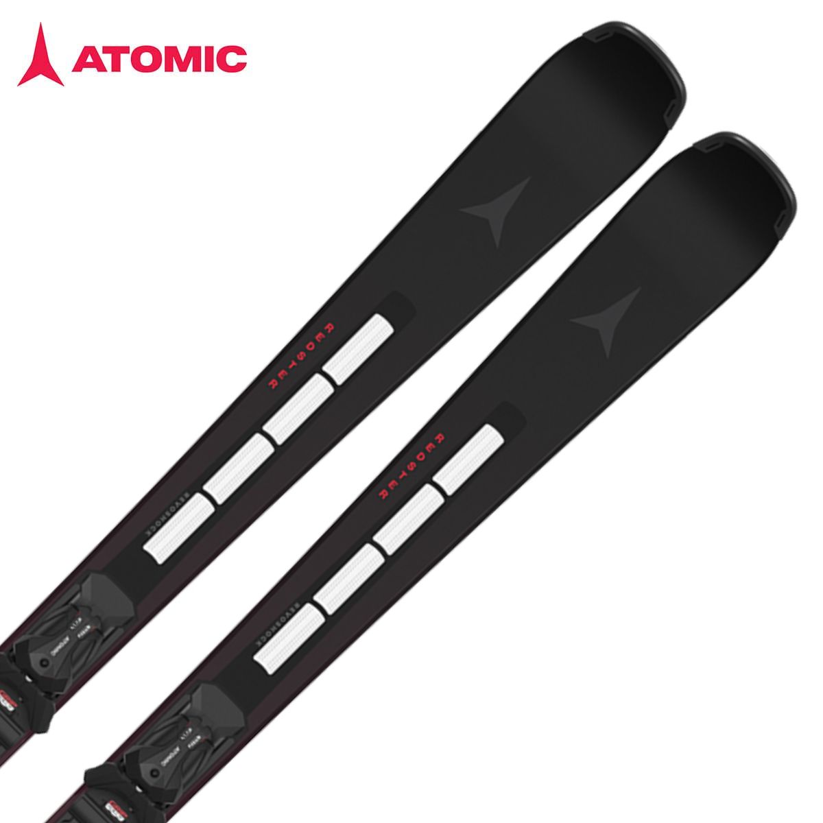 ATOMIC アトミック スキー板■Redster Q9i Revoshock Sレッドスター Q9i レボショック S■153cm R：(11.8 m)サイドカット：(121/75/106 mm)■160cm R：(12.6 m)サイドカット：(123/75/107.5 mm)■167cm R：(13.4 m)サイドカット：(125/75/109 mm)■174cm R：(14.2 m)サイドカット：(127/75/110.5 mm)Binding・I 12 GWARTICLE NUMBERAASS03806RockerActive Camber 0/100/0Features・Revoshock S・Carbon Boost・All-Condition Piste Shape・Ultra Light Woodcore・TI Powered・Ultrawall・Structured Topsheet・Side Edge Angle: 87°・Base Edge Angle: 0.8°・World Cup Base Finish・Tip Protector・Dura Edge・Icon Flex InterfaceWeight3150g / 174cm原産国Austria基礎系ワイドモデル。あらゆるゲレンデコンディションで対応しやすい形状を採用したプレミアムなスキー。レボショックSを搭載し、静かでスムーズなターンが可能。最大限の加速を発揮する機能、カーボンブーストを採用。※メーカー企画書の情報で商品登録を行っております。予告なしに商品名と仕様変更される場合がございます。