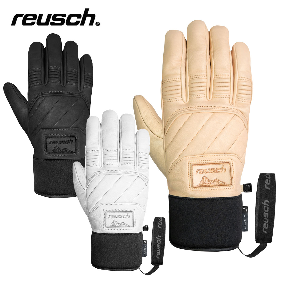REUSCH ロイシュ スキーグローブ■6502242 LEGACY R-TEX XTレガシー アールテックス エックスティーカラー■9002 タン / ブラック■7700 ブラック■1101 ホワイト/ブラックサイズ7.0-9.0タフな滑りに応えるフルレザー仕様のバックカントリー対応モデル。高い防水性と耐久性、優れた保温力を備え、過酷な環境でも信頼のパフォーマンスを発揮します。伸縮性ストラップを備えた革新的クロージャーが、快適なフィット感と洗練されたルックスを両立します。・タイトカフ・フルレザー・ソフトパームパッディング・エラスティックフルストラップ・コンフォートリーシュ■EXTRA WARMPrimaLoft、R-LOFTなどの高性能な中綿を使用、もしくは厚手レザーの比率の高い暖かいグローブ。■WATERPROOFGORE-TEXもしくはR-TEXを使用した防水性の高いグローブ。■BREATHABLEGORE-TEXもしくはR-TEXを使用し通気性も兼ね備えたグローブ。■PRIMALOFT羽のように軽く、高い保温性と柔軟性を持つ超微細マイクロファイバー素材。羽毛にはない撥水性と圧縮性に優れ、実用性も高いのでさまざまな分野に採用されています。・R-TEX XT・STORM LEASH※メーカー企画書の情報で商品登録を行っております。予告なしに商品名と仕様変更される場合がございます。