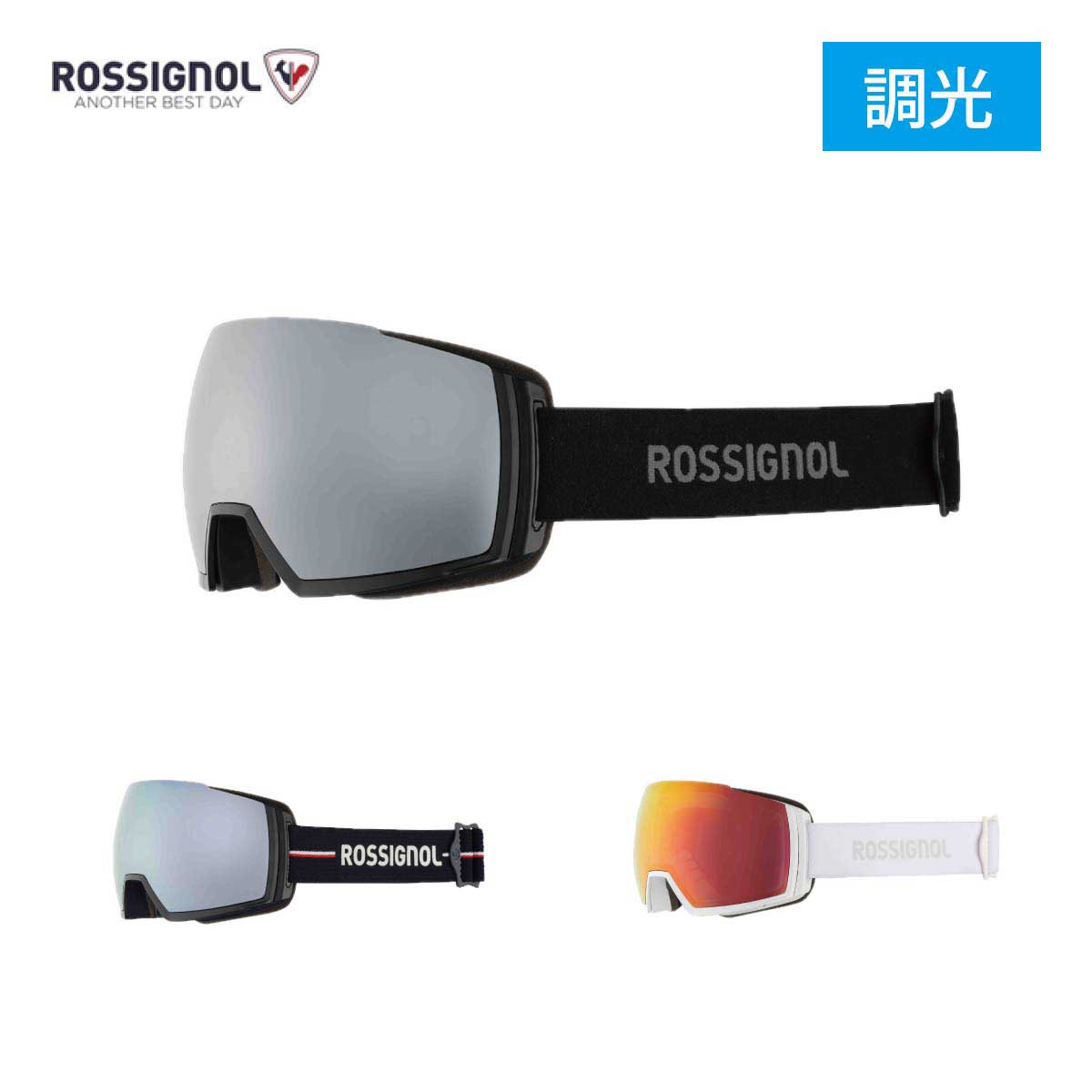 乐天商城 - ROSSIGNOL ロシニョール スキーゴーグル メンズ レディース ＜2026＞ MAGNE'LENS / マグネレンズ / ブラックRKOGA01 / ストラト RKOGA02 /ホワイト RKOGA04【眼鏡・メガネ対応】 日本正規品 【調光】