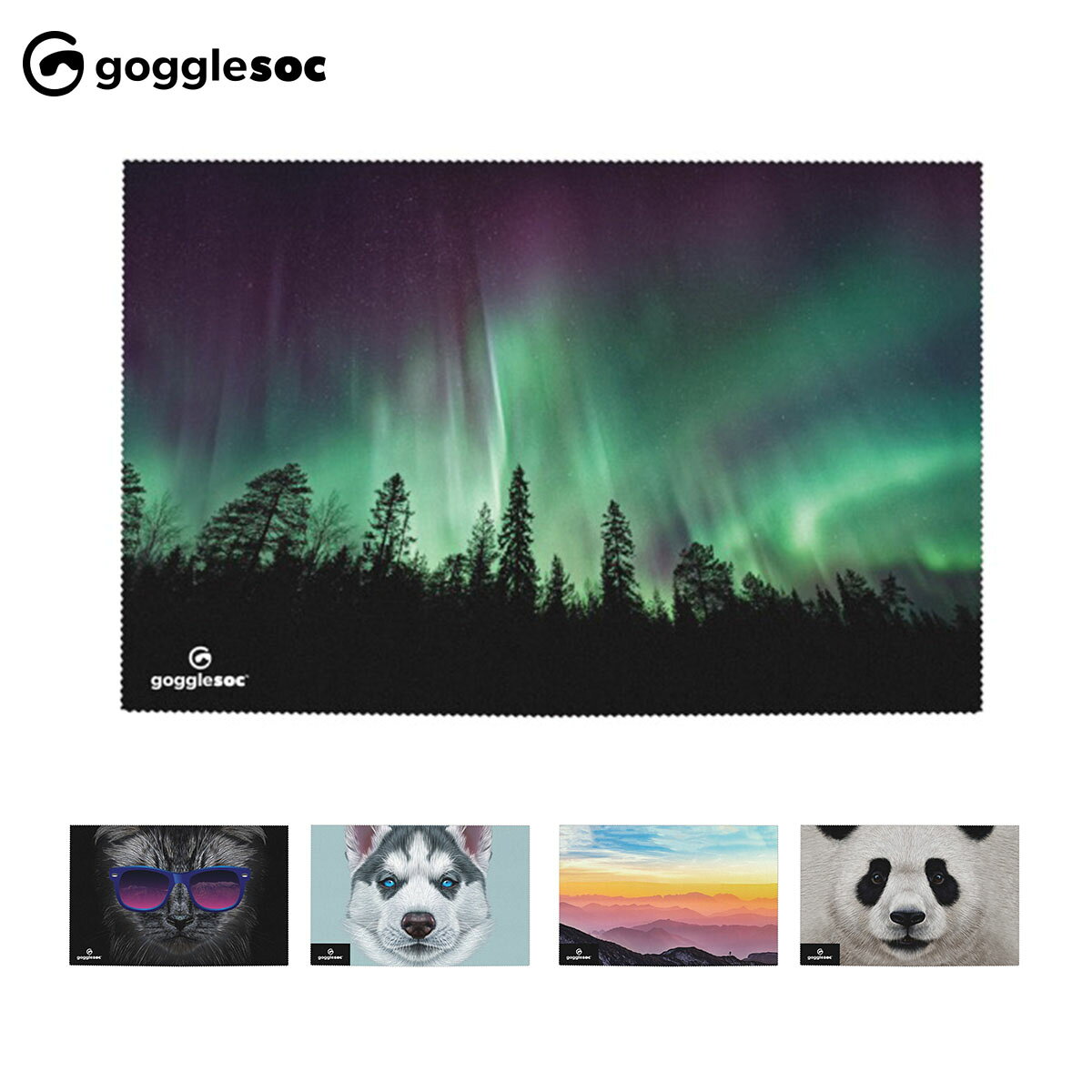 gogglesoc ゴーグルソック スキーゴーグル用 クリーニングクロス Swipeout＜2026＞20-SWIPE-24BOX1 / 20スワイプ・24ボックス1