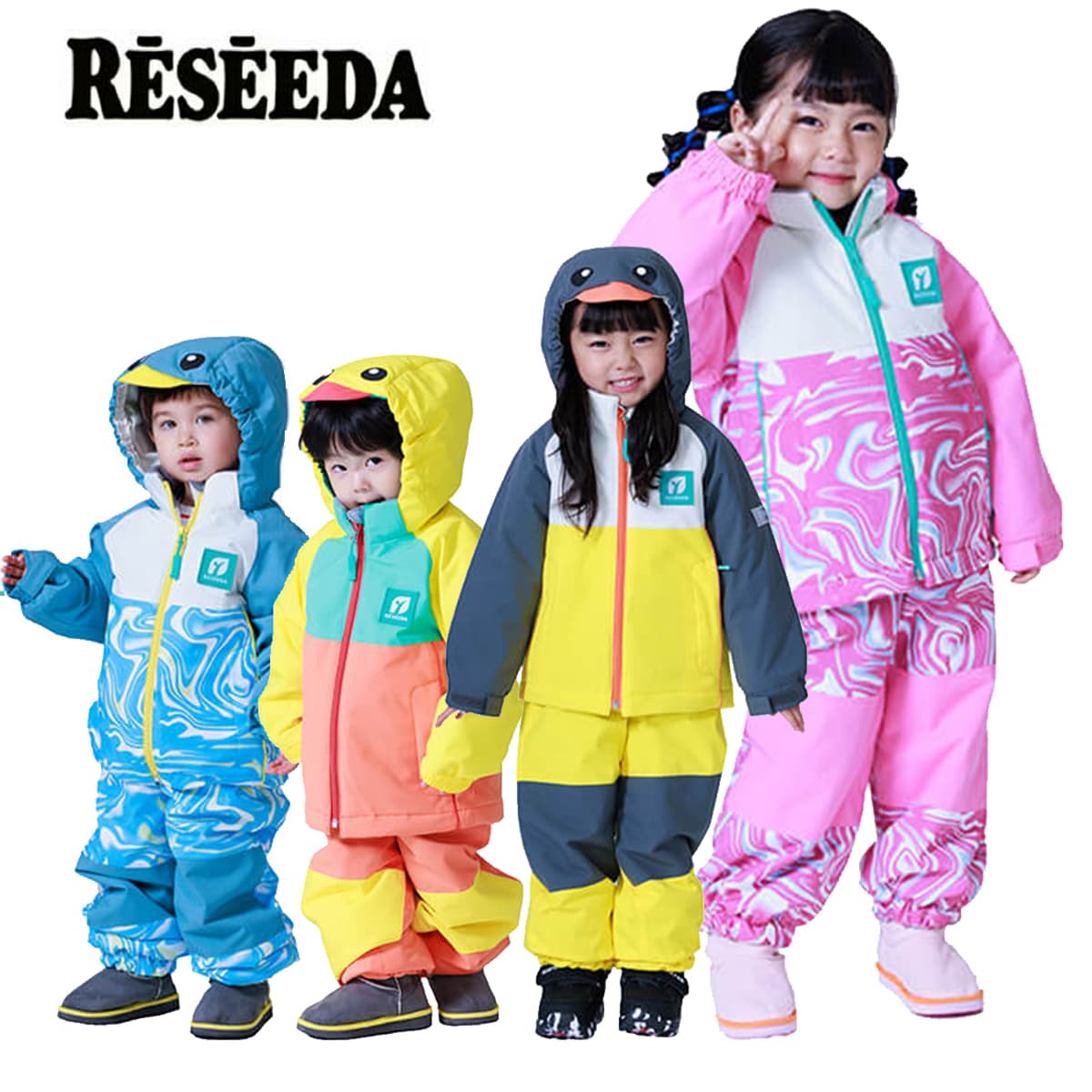 RESEEDA レセーダ スキーウェア 上下セット キッズ ジュニア＜2026＞RES58200 / TODDLER SUIT