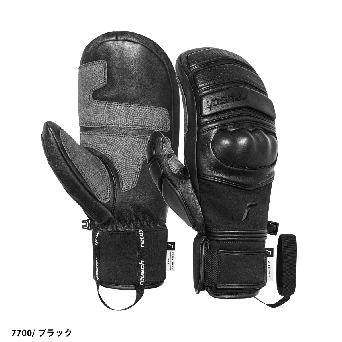 スキー用品通販 スノーファミリーのREUSCH ロイシュ スキーグローブ メンズ レディース＜2026＞WORLD CHAMP MITTEN / 65 01 405 日本正規品｜アングル3