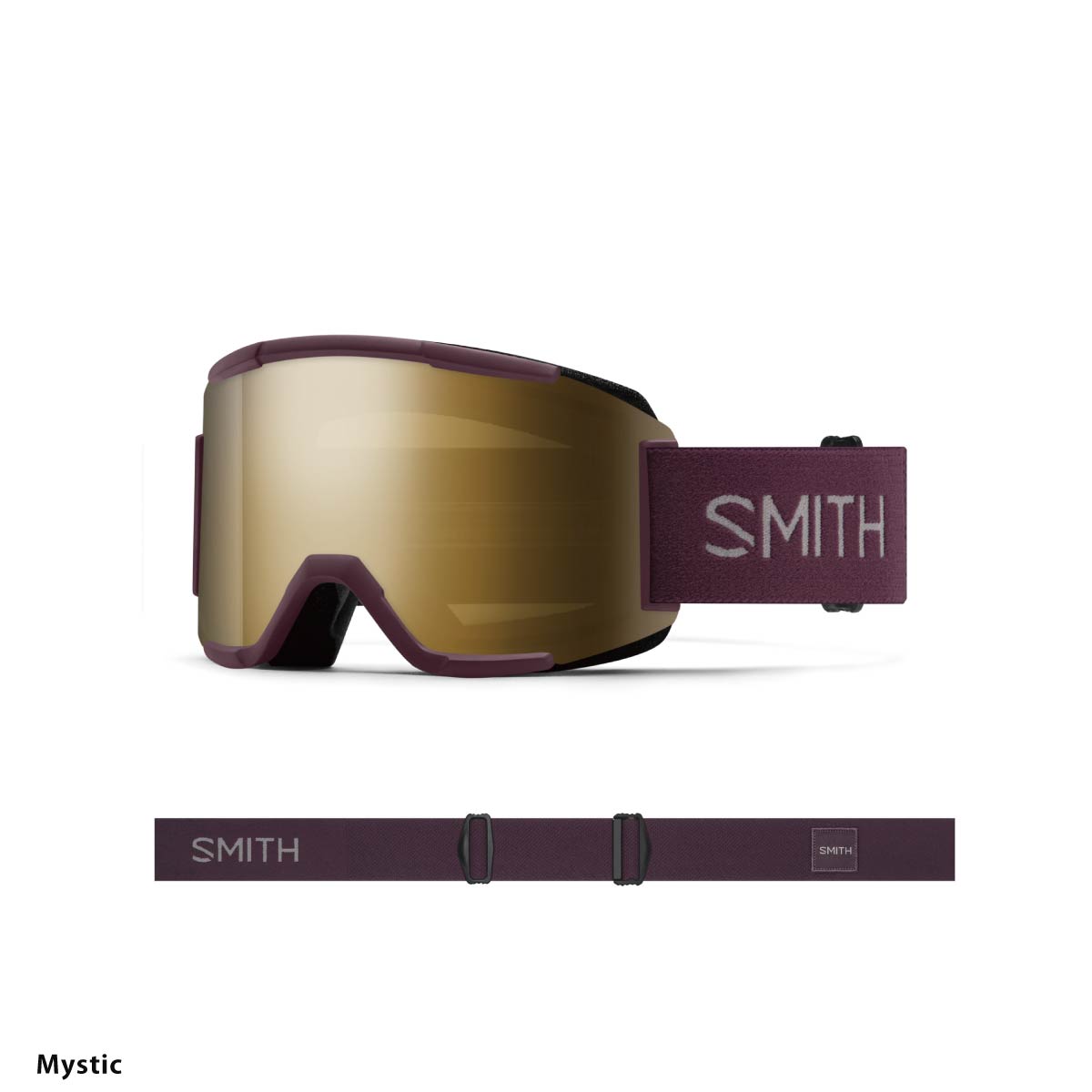 スキー用品通販 スノーファミリーのSMITH スミス スキーゴーグル メンズ レディース＜2026＞Squad / スカッド【ASIAN FIT】【スペアレンズ付】【ミラー】 日本正規品 【調光】｜アングル3