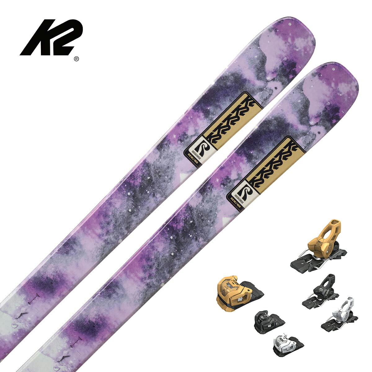 K2 ケーツー スキー板■RECKONER 92 W　レコナー 92 W■149cm R：( - m)サイドカット：( 124/92/114 mm)■159cm R：( 14.6 m)サイドカット：( 124/92/114 mm)■169cm R：( - m)サイドカット：( 124/92/114 mm)FEATURESTriaxial Braided , Twin Tech Sidewalls.Bio Resin,ROCKERAll Terrain Twin RockerCOREAspen Microblockメーカー品番KS250973レコナー92Wは、パークからスティープ、バンプ、そしてまた戻るまで、あなたを自信をもって連れていくために作られた女性専用ツインチップ。オールテインツインロッカーを採用し、ティップとテールの緩やかで伸びのある立ち上がりは、あらゆるコンディションでの汎用性とコントロール性を高めている。※メーカー企画書の情報で商品登録を行っております。予告なしに商品名と仕様変更される場合がございます。