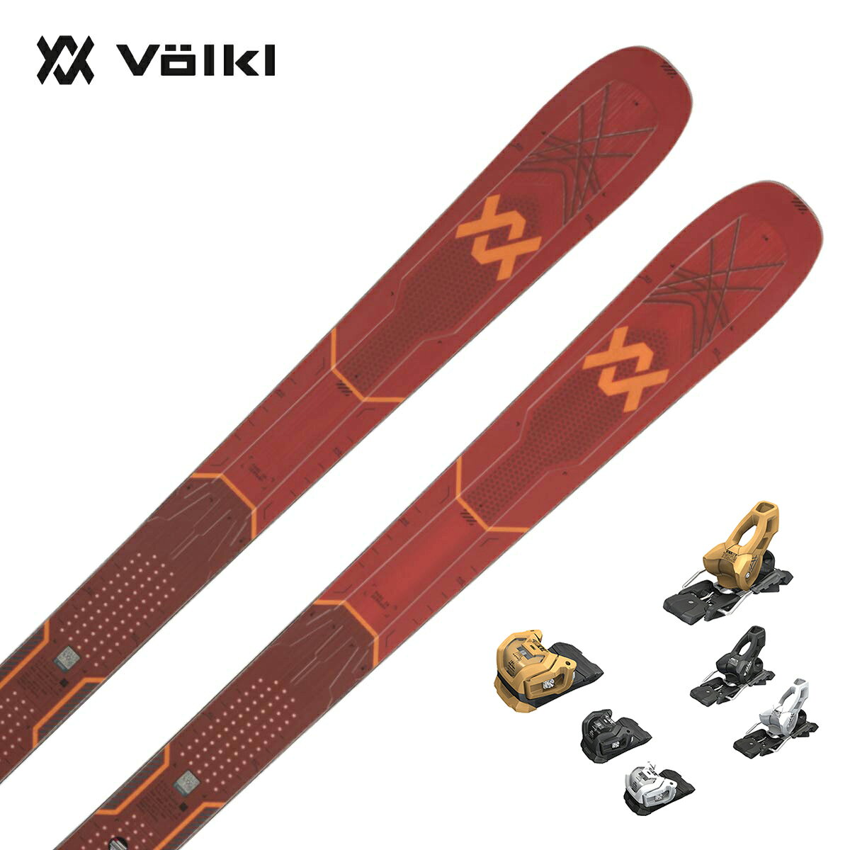 VOLKL フォルクル スキー板 メンズ レディース＜2027＞M7 MANTRA / [V2610112] + ＜27＞ATTACK LYT 11 GW ビンディング セット 取付無料【グリップウォーク対応】