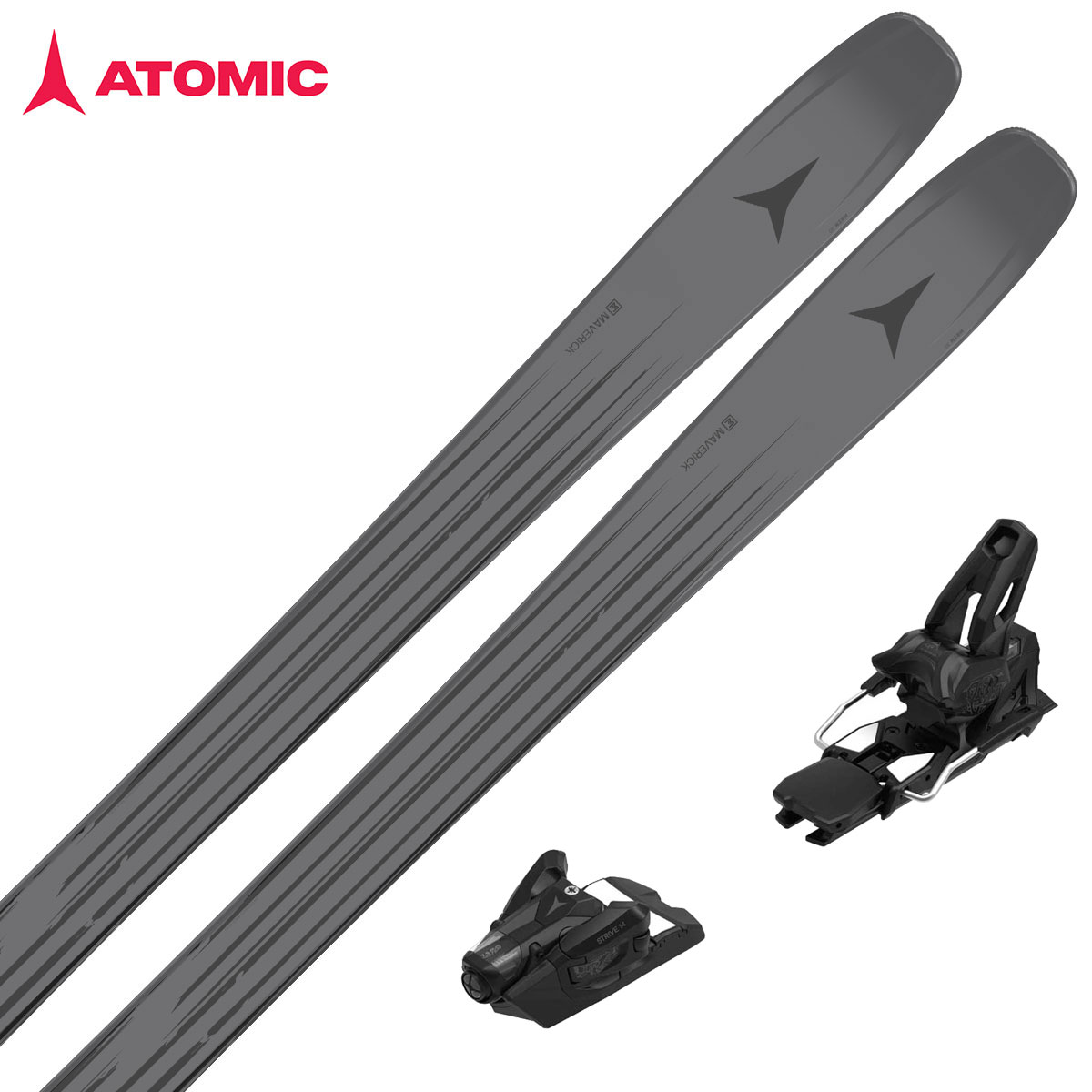 メーカー希望小売価格はメーカーカタログに基づいて掲載していますATOMIC アトミック スキー板■Maverick 88 CTI マーベリック 88 CTI■159cm R：( 15.0 m)サイドカット：( 119/87.0/104 mm)■165cm R：( 15.5 m)サイドカット：( 121/87.5/106 mm)■172cm R：( 16.0 m)サイドカット：( 123/88.0/108 mm)■179cm R：( 16.5 m)サイドカット：( 125/88.5/110 mm)■186cm R：( 17.0 m)サイドカット：( 127/89.0/112 mm)Rocker・All Mountain Rocker 15/75/10Features・HRZN 3D Maverick/Maven・Directional Shape・Power Woodcore・CTI Powered・Dura Cap Sidewall・Matte Topsheet・Side Edge Angle: 870°・Base Edge Angle: 1.0°・World Cup Base Finish・Dura Edge ※HRZN 3D：独自の立体的な面取りを施したチップで、表面積を増やすことで深雪コンディションでの浮力を向上させています。※MAVERICK / MAVEN：マーベリックとマーベンの頑丈なHRZN 3Dチップは、ウッドで補強され、ハードな使用に耐える安定性とスムーズさを備えています。Weight・1770g / 179cm原産国BULGARIACTI カーボンとチタンのバランスが滑らかさとパワーを生み出し必要に応じて強力な加速力を発揮します。 ※メーカー企画書の情報で商品登録を行っております。予告なしに商品名と仕様変更される場合がございます。